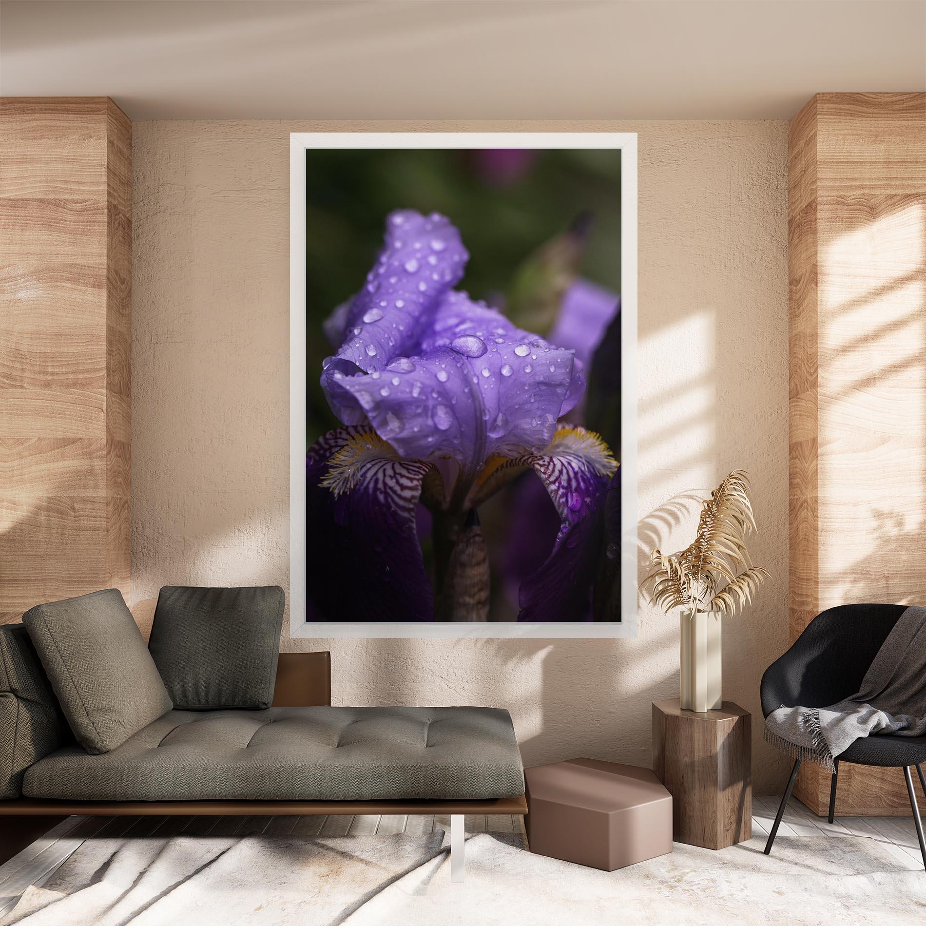 Tablou Canvas Rain In The Garden mockup 8