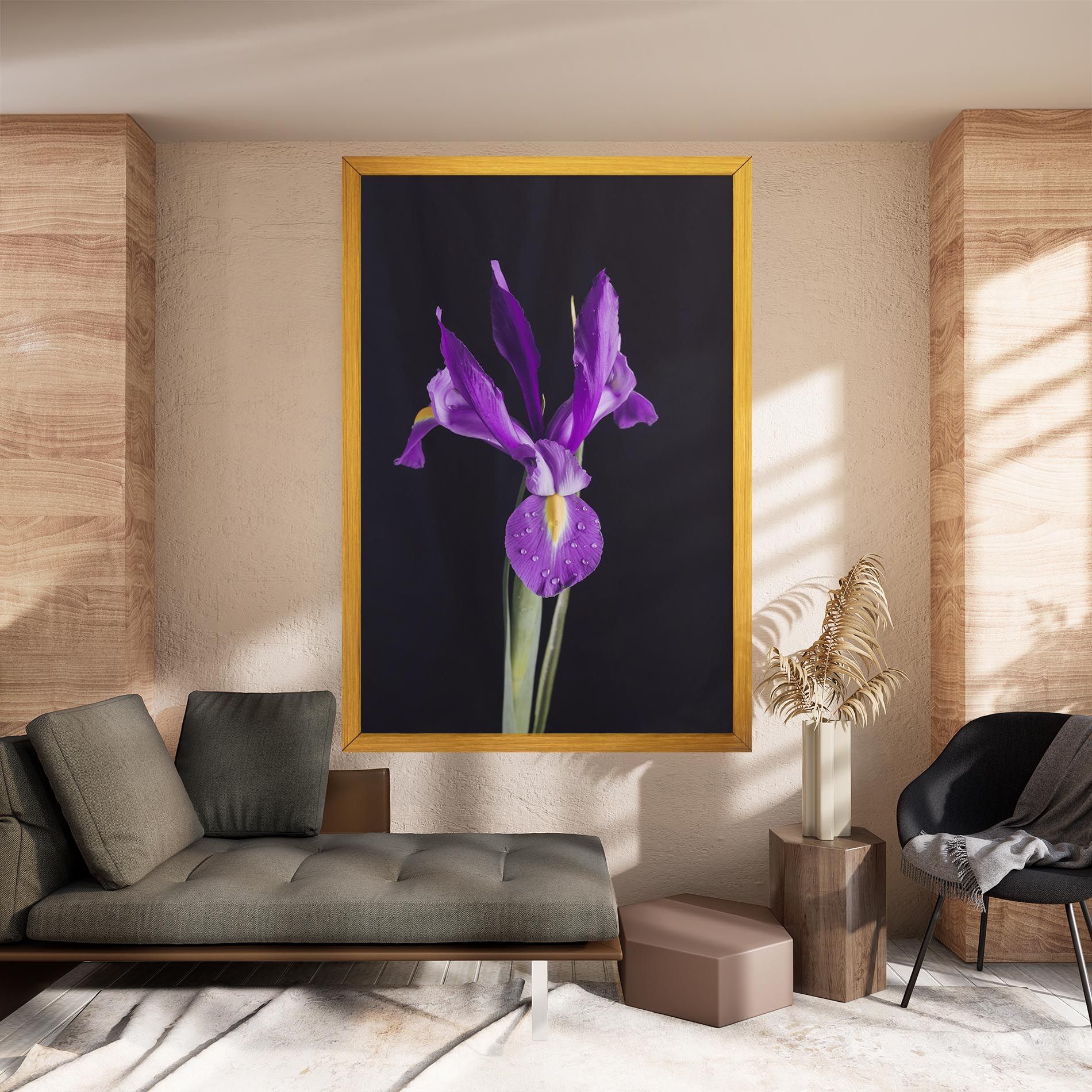 Fresh Purple Iris mockup 8