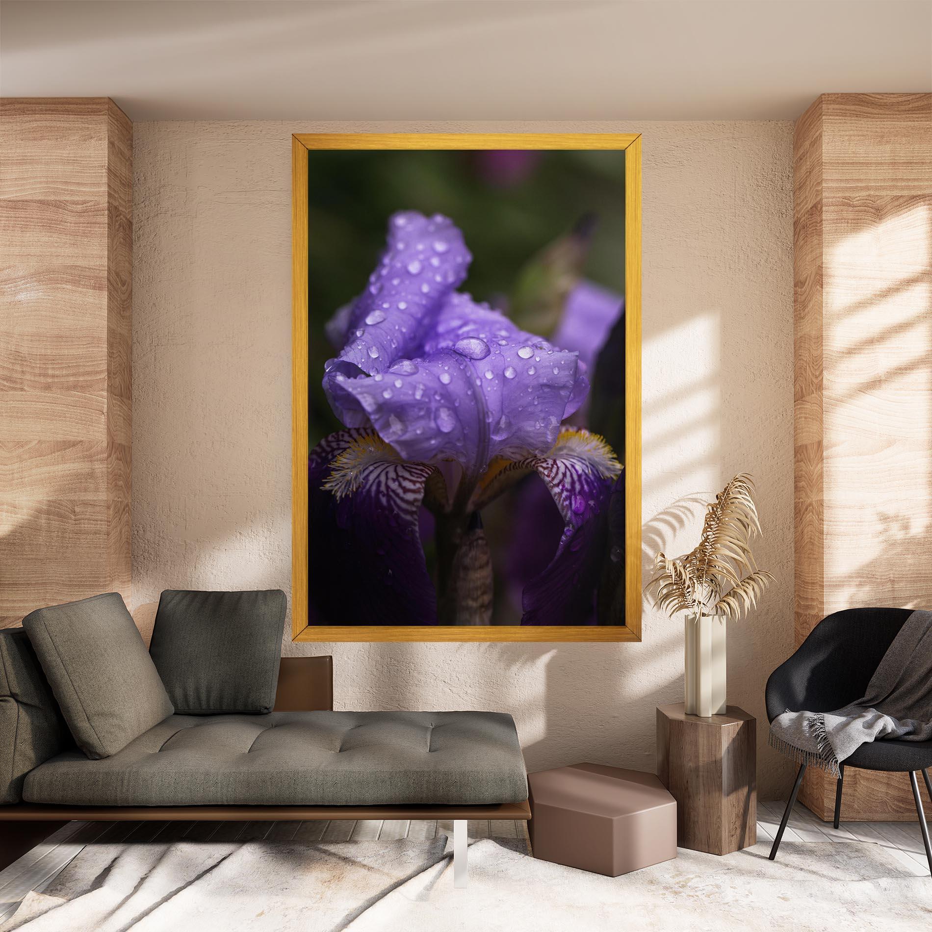 Tablou Canvas Rain In The Garden mockup 8