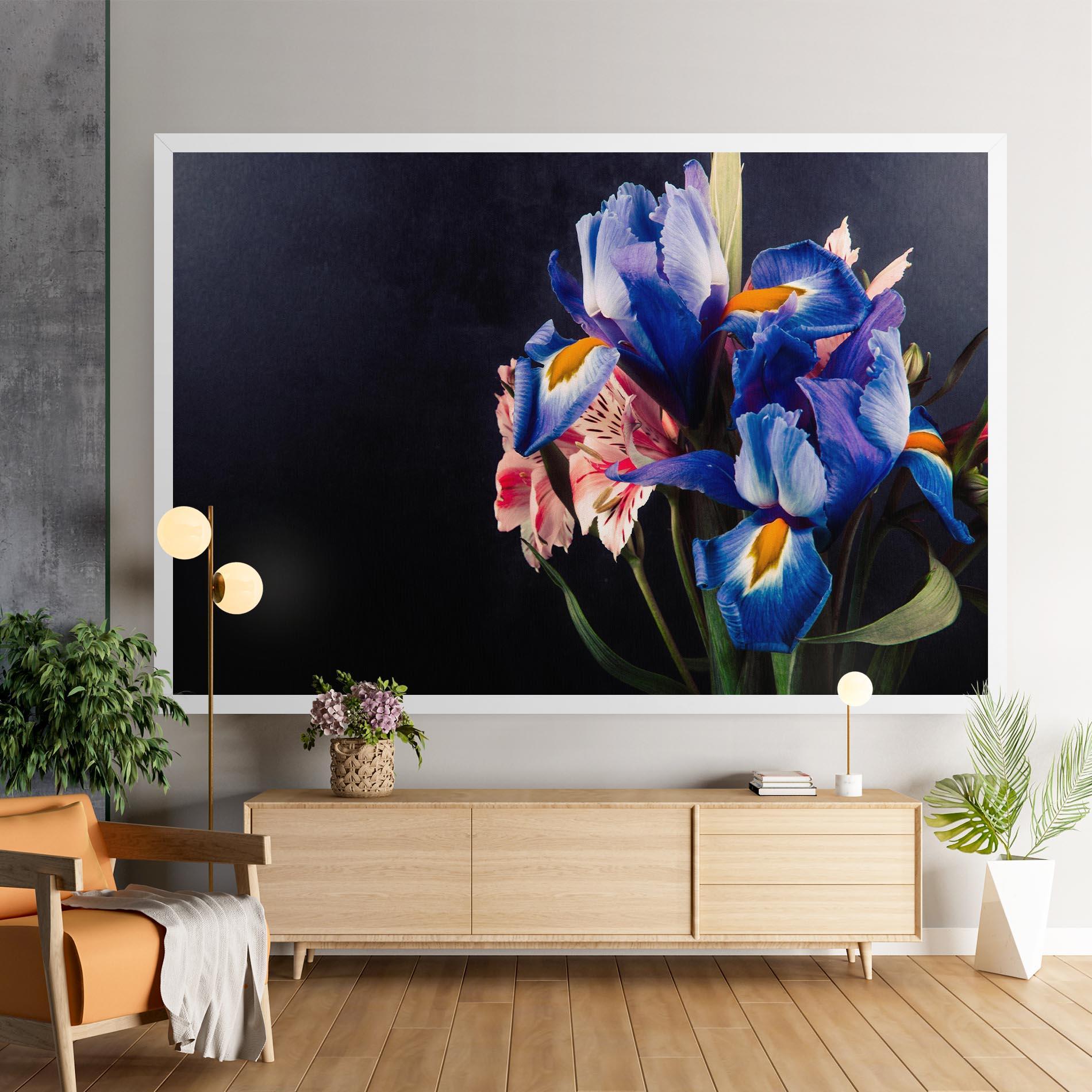 Tablou Canvas Iris Bouquet mockup 9