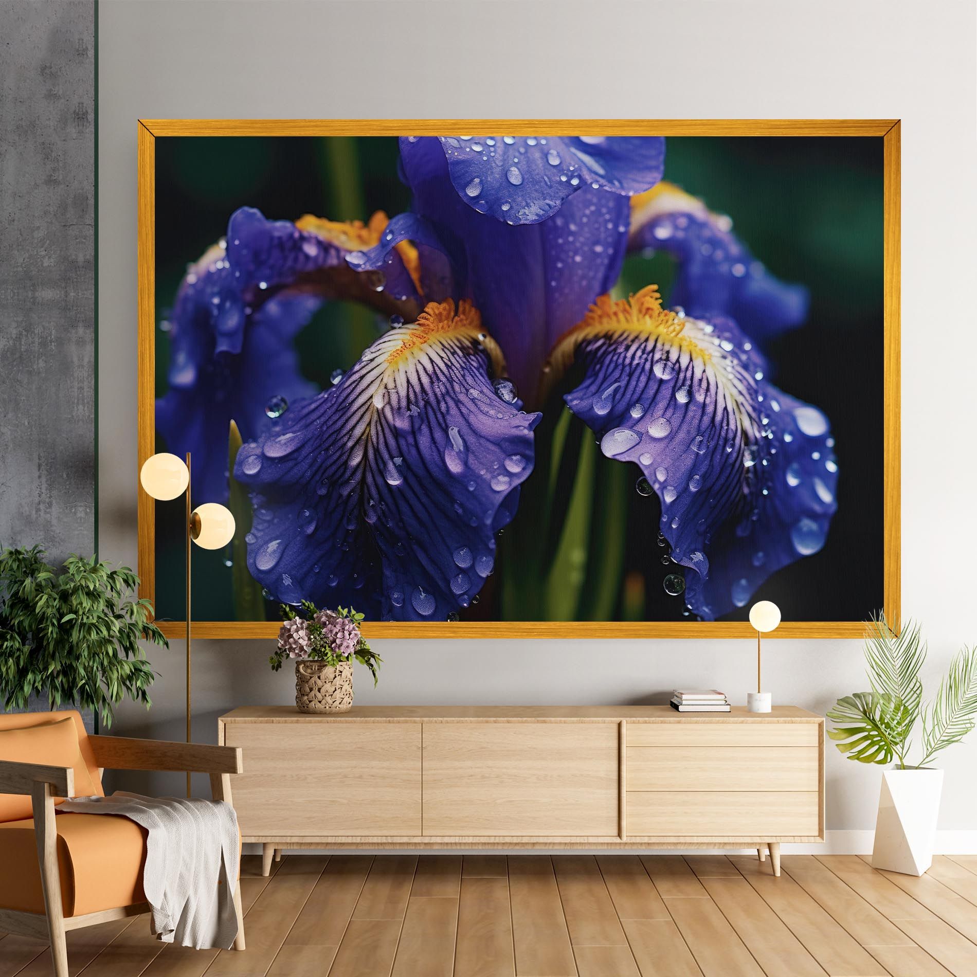 Iris After Rain mockup 9