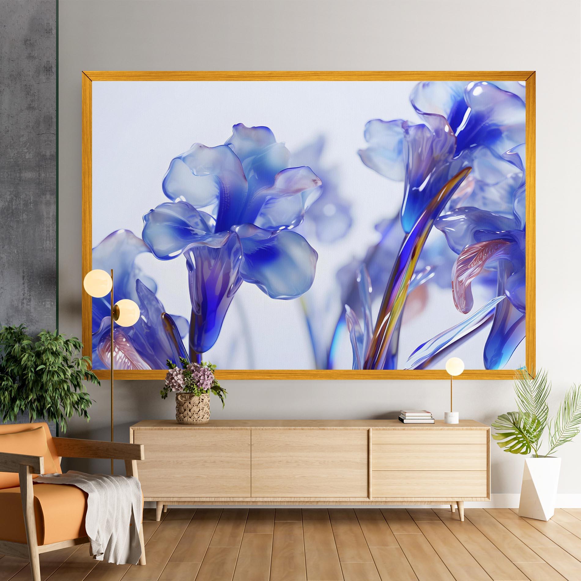 Tablou Canvas Iris Glass mockup 9