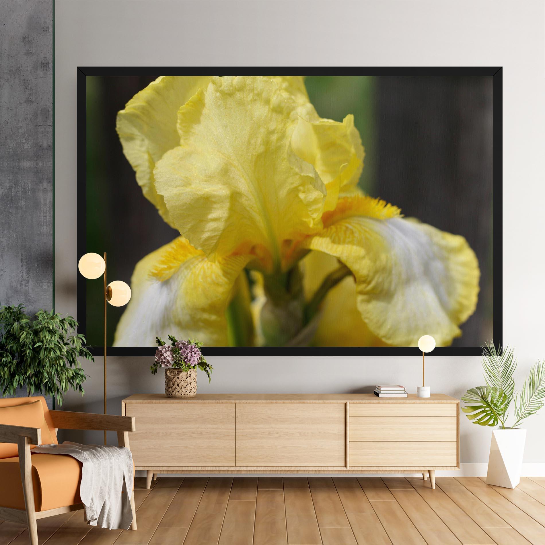 Tablou Canvas Garden Yellow Iris mockup 9