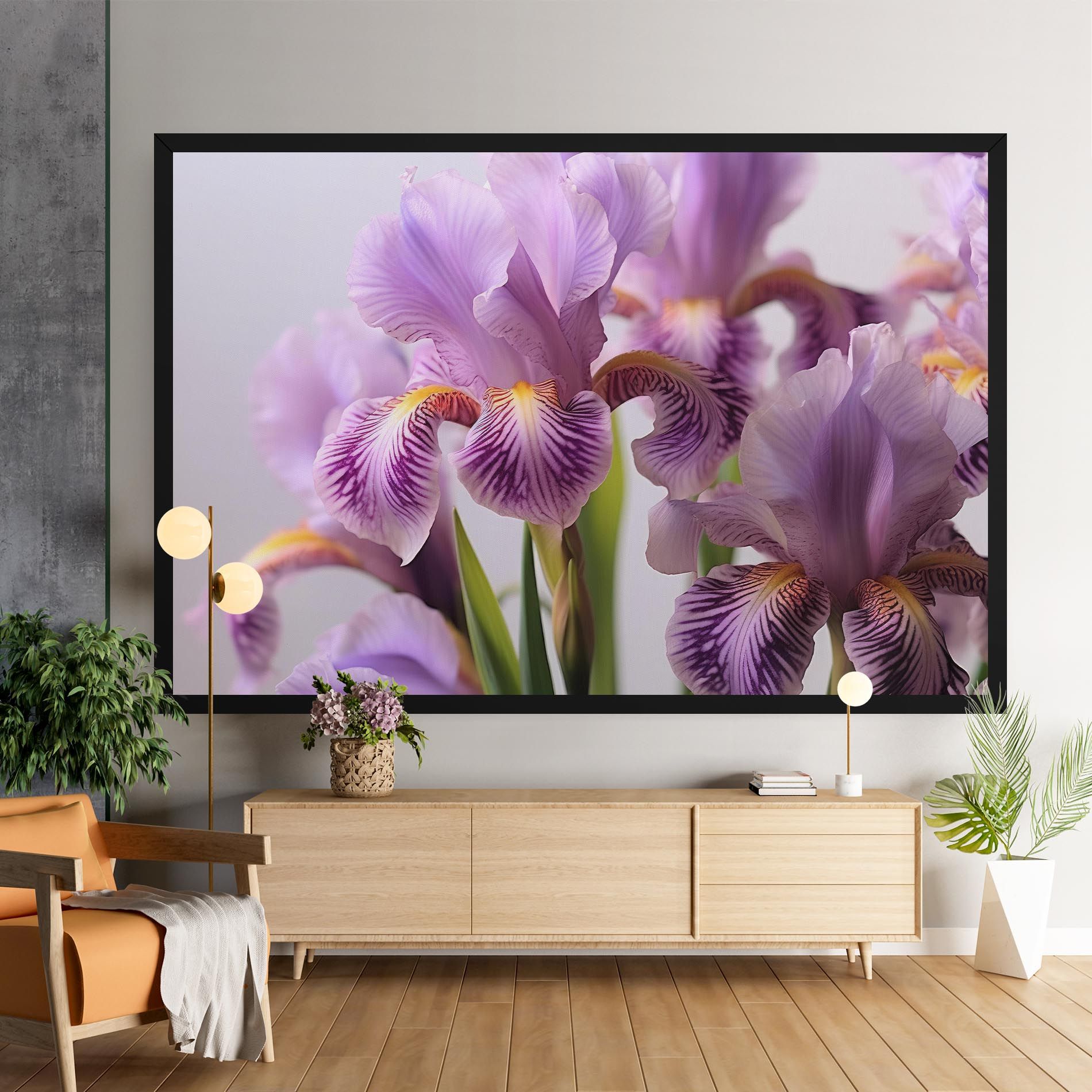 Iris In Vase mockup 9