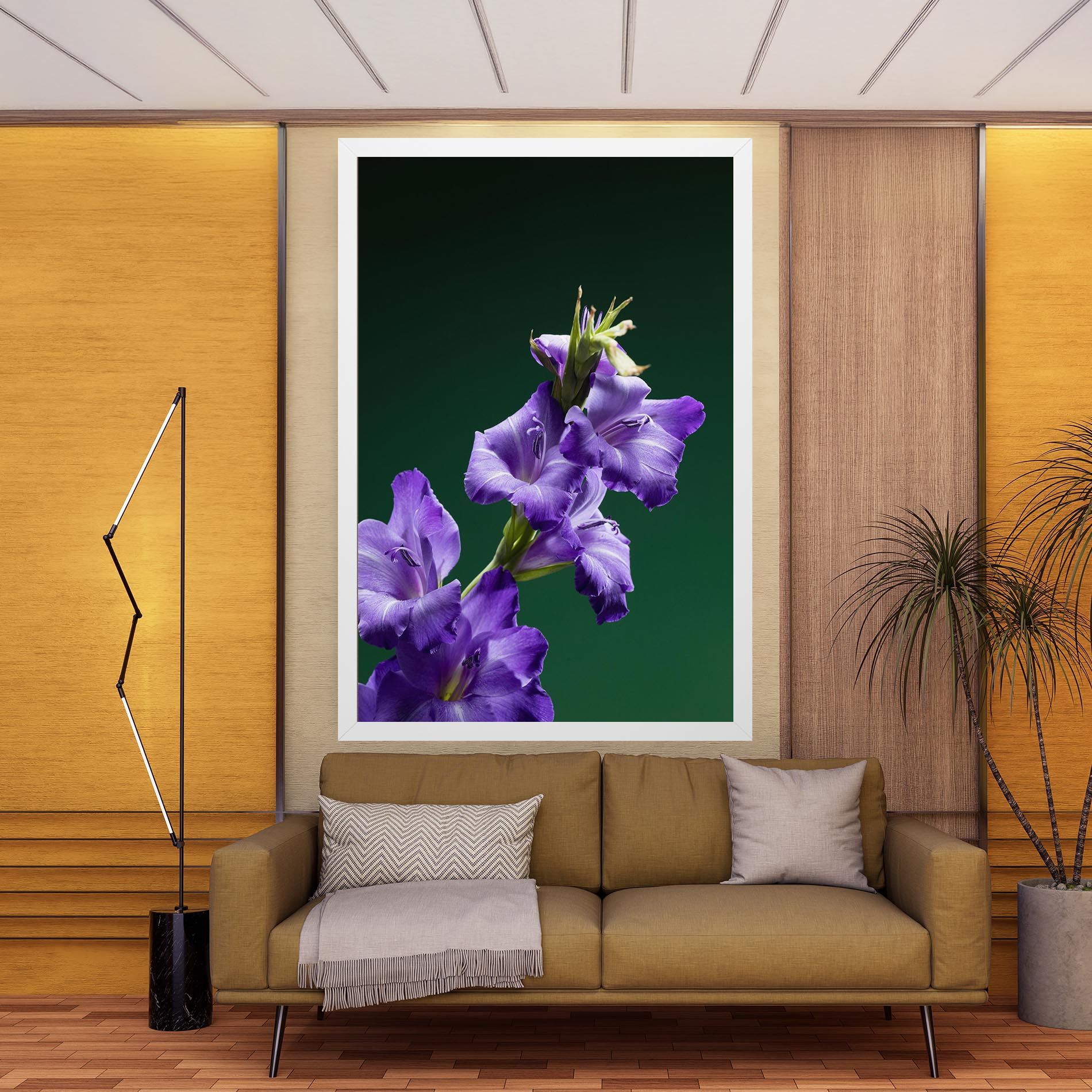Iris On Green mockup 9