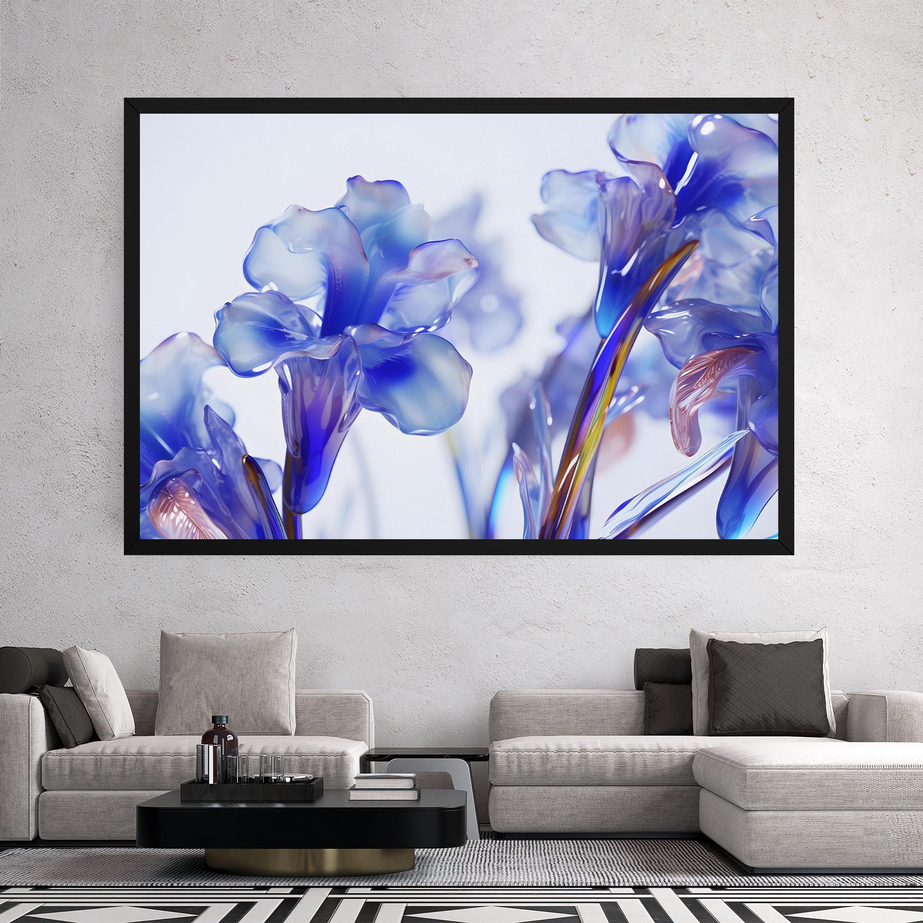 Tablou Canvas Iris Glass mockup 2