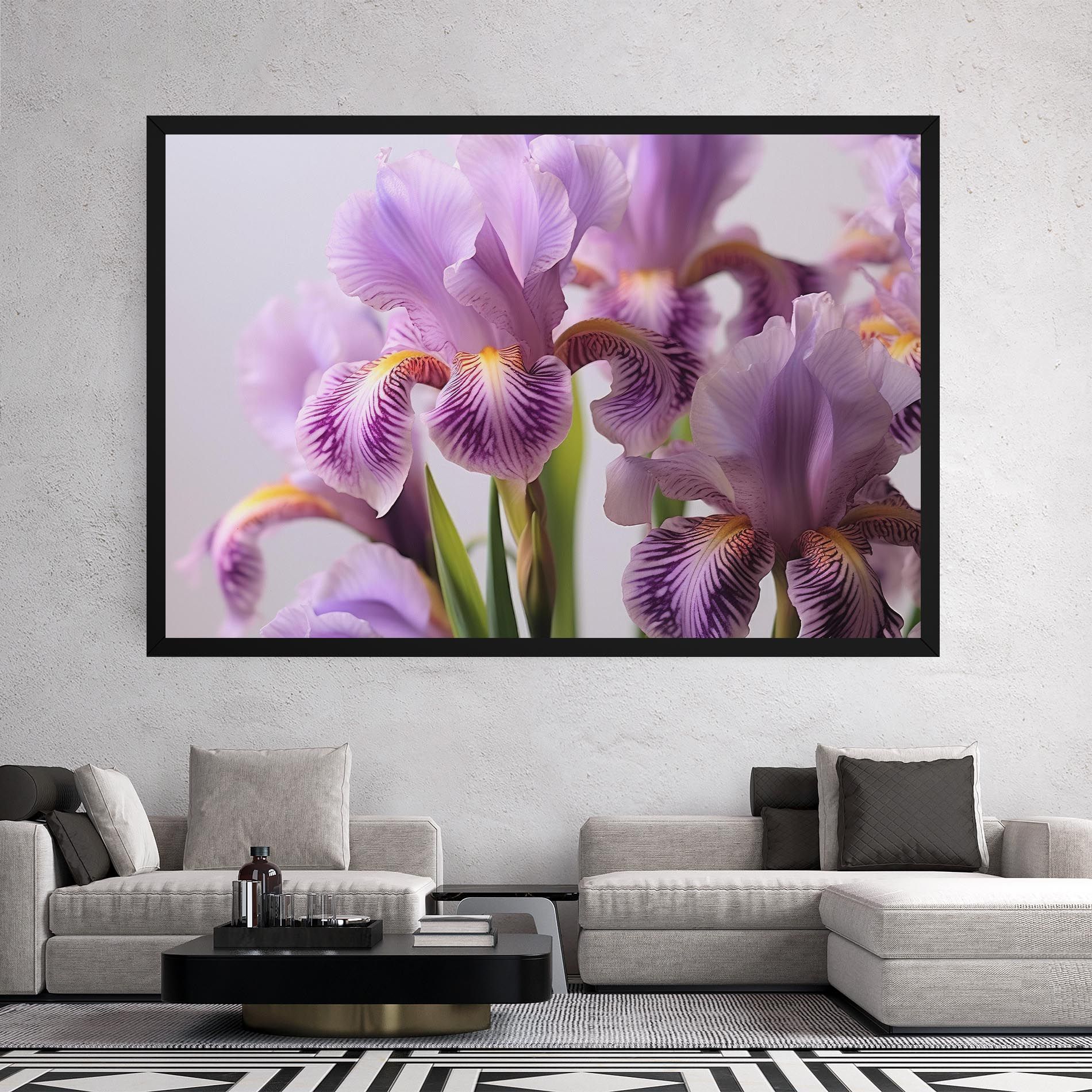 Iris In Vase mockup 2