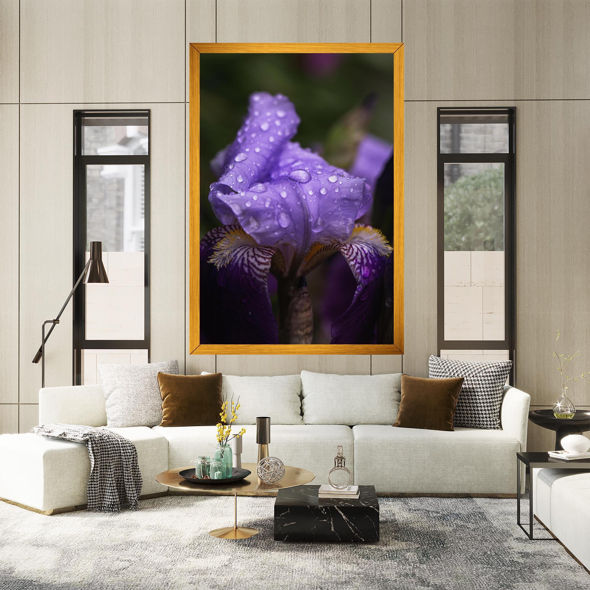 Tablou Canvas Rain In The Garden mockup 2