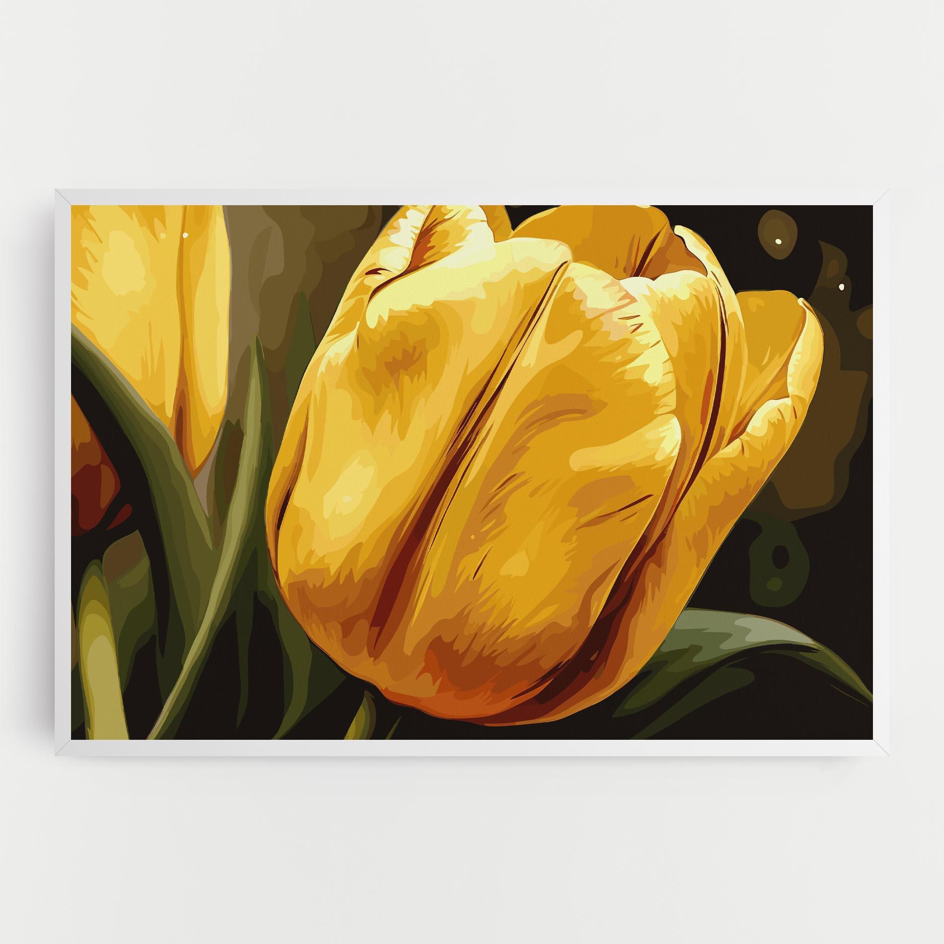 Tablou Canvas Big Yellow Tulip mockup 0