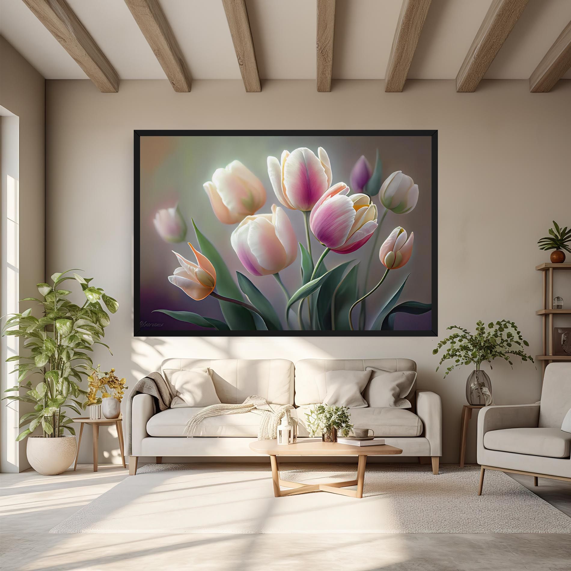 Pretty Tulips mockup 6