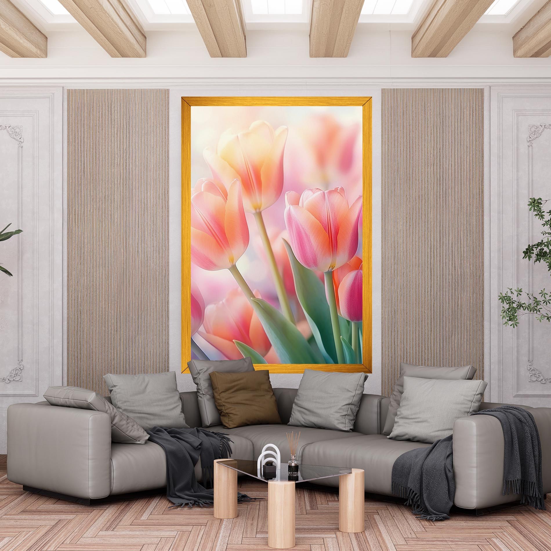 Dreamy Tulips mockup 6