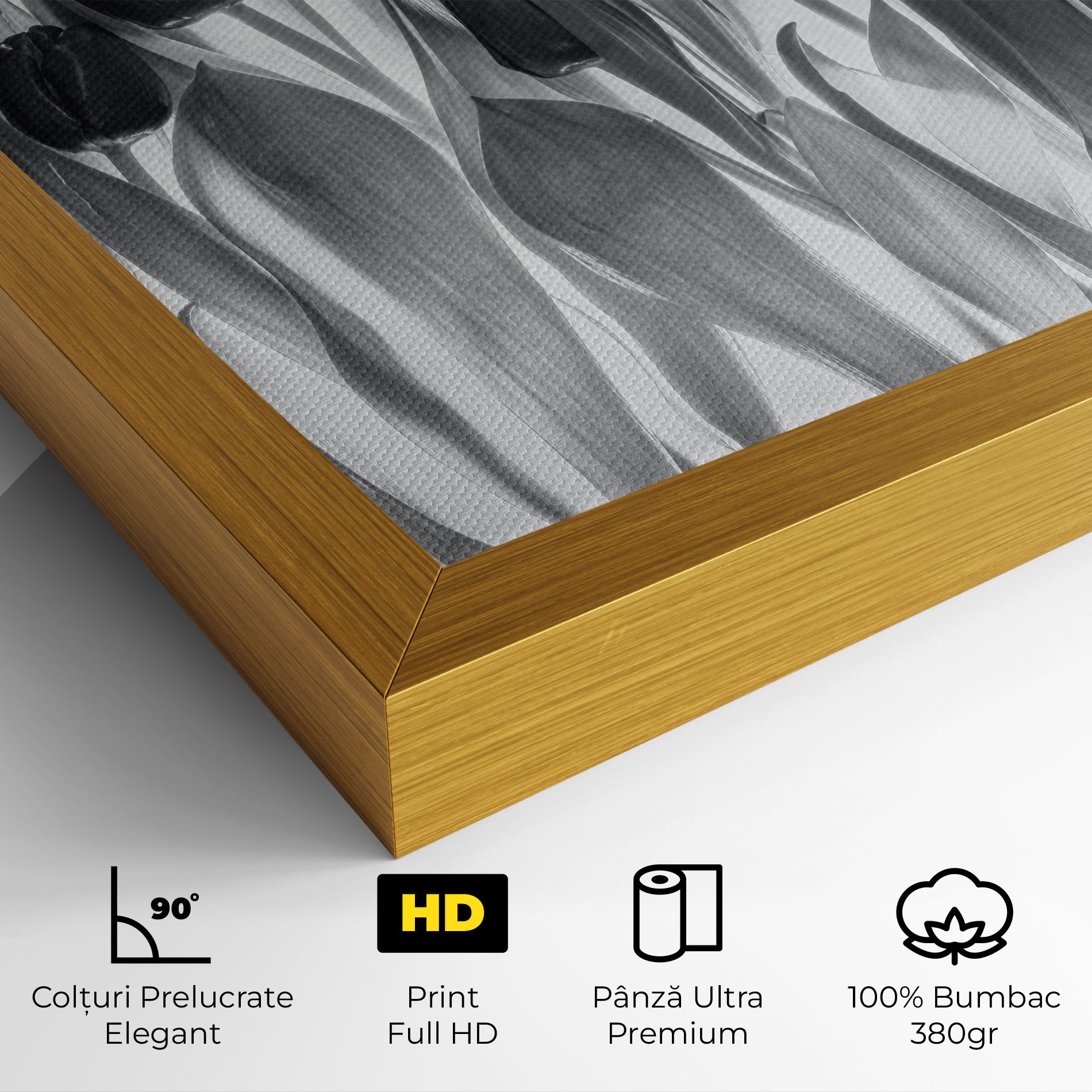 Grey Tulips mockup 4