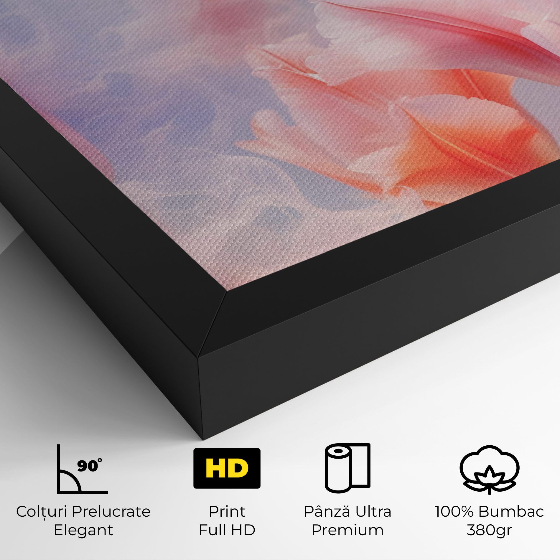 Dreamy Pink Tulips mockup 4