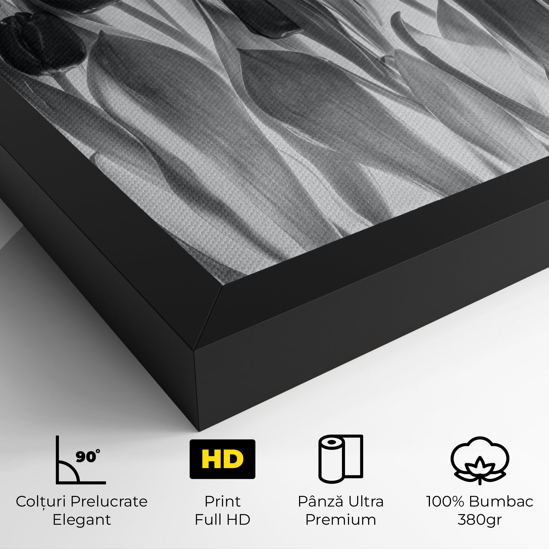 Grey Tulips mockup 4