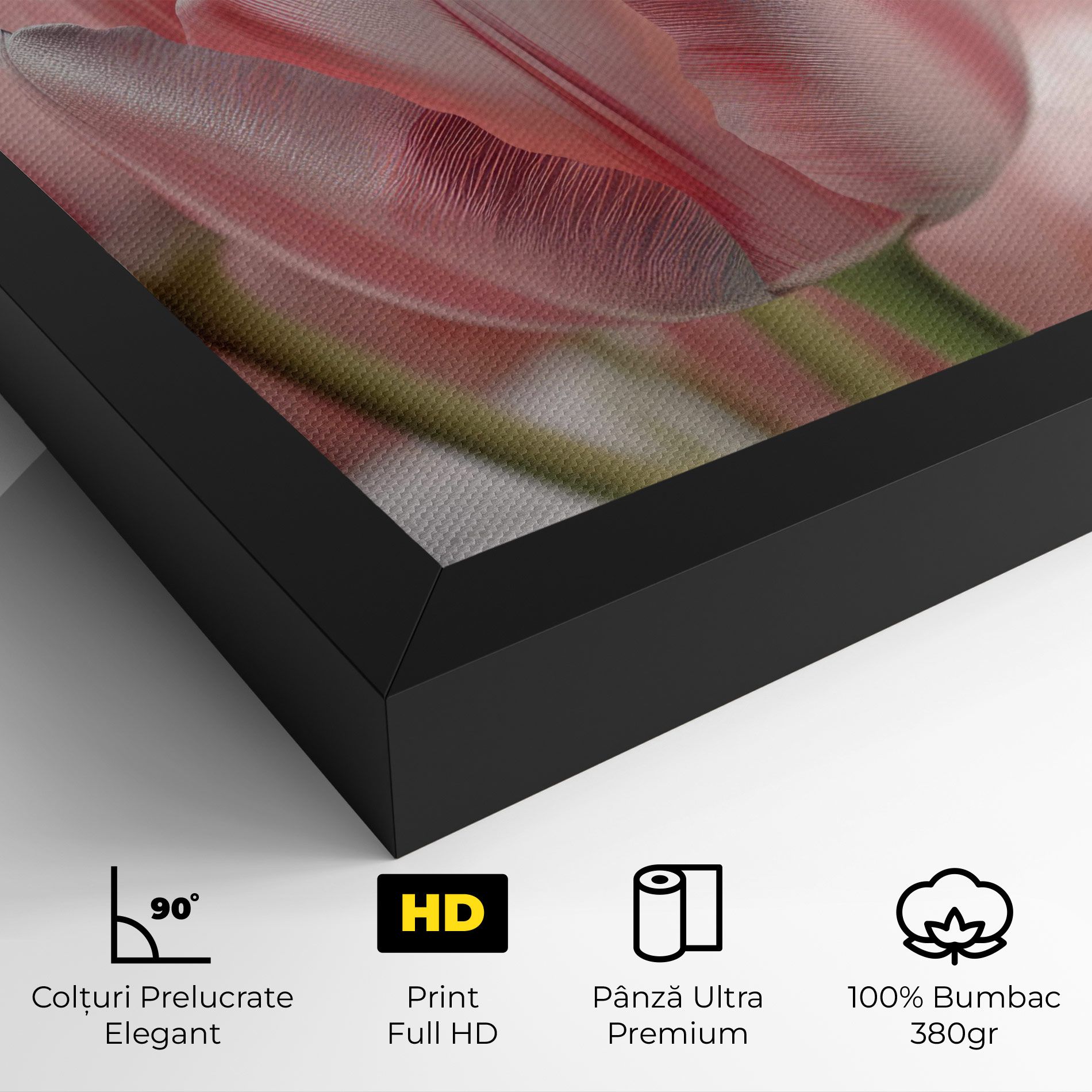 Pink Pretty Tulips mockup 4