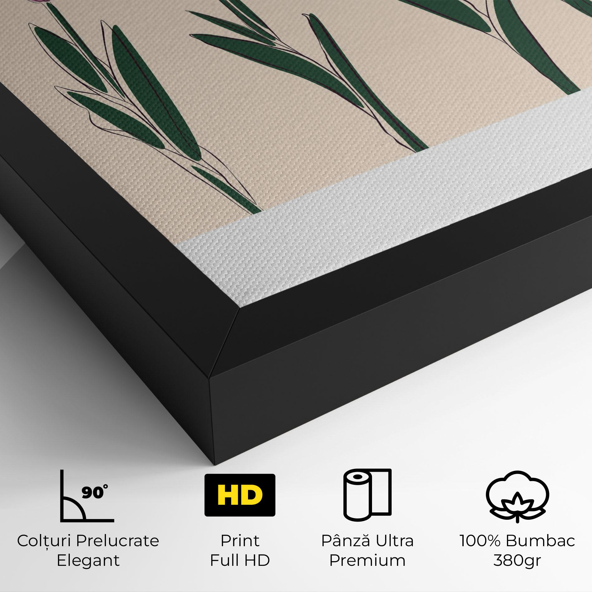 Tablou Canvas Tulips Set mockup 4