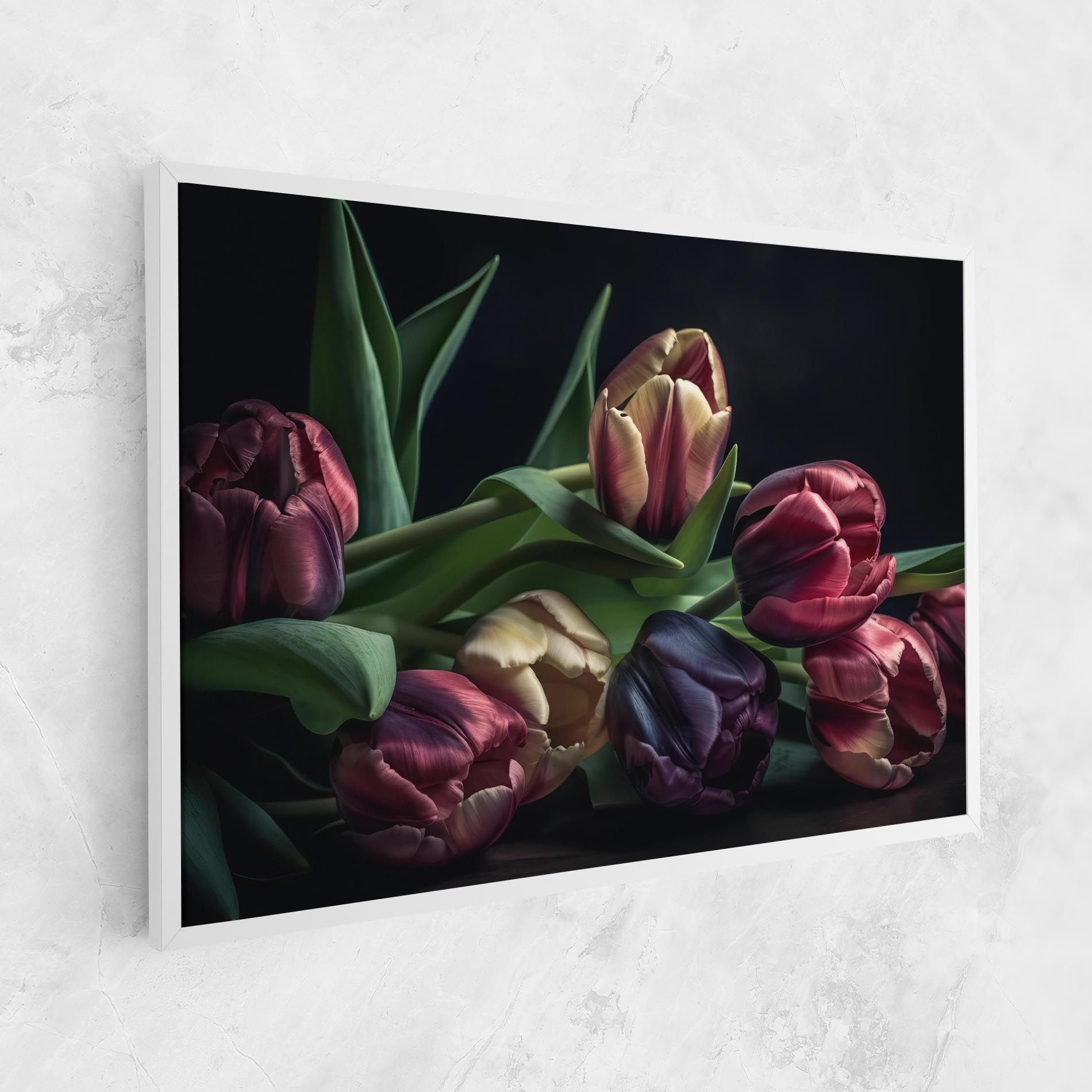 Dark Purple Tulip mockup 1