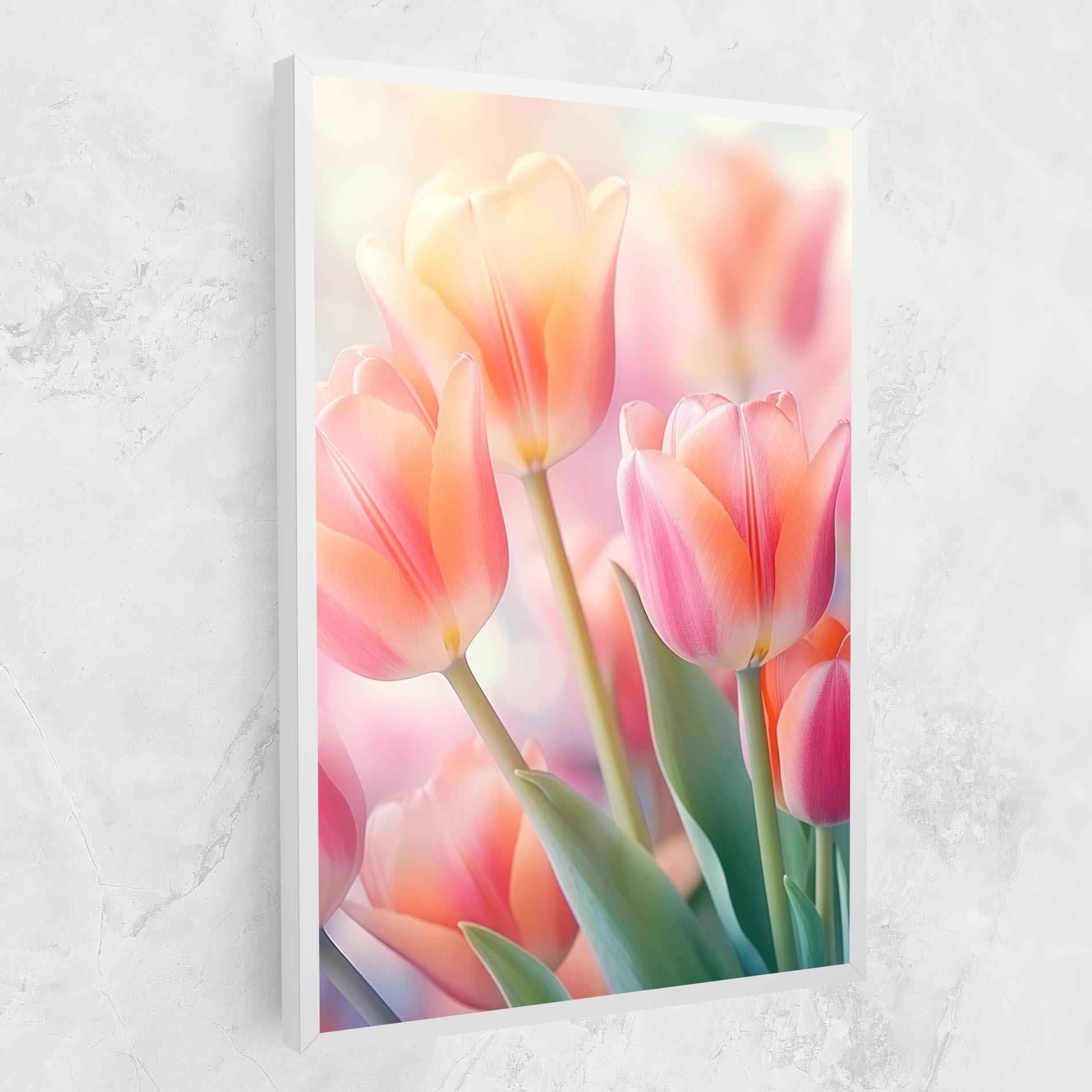 Tablou Canvas Dreamy Tulips mockup 1