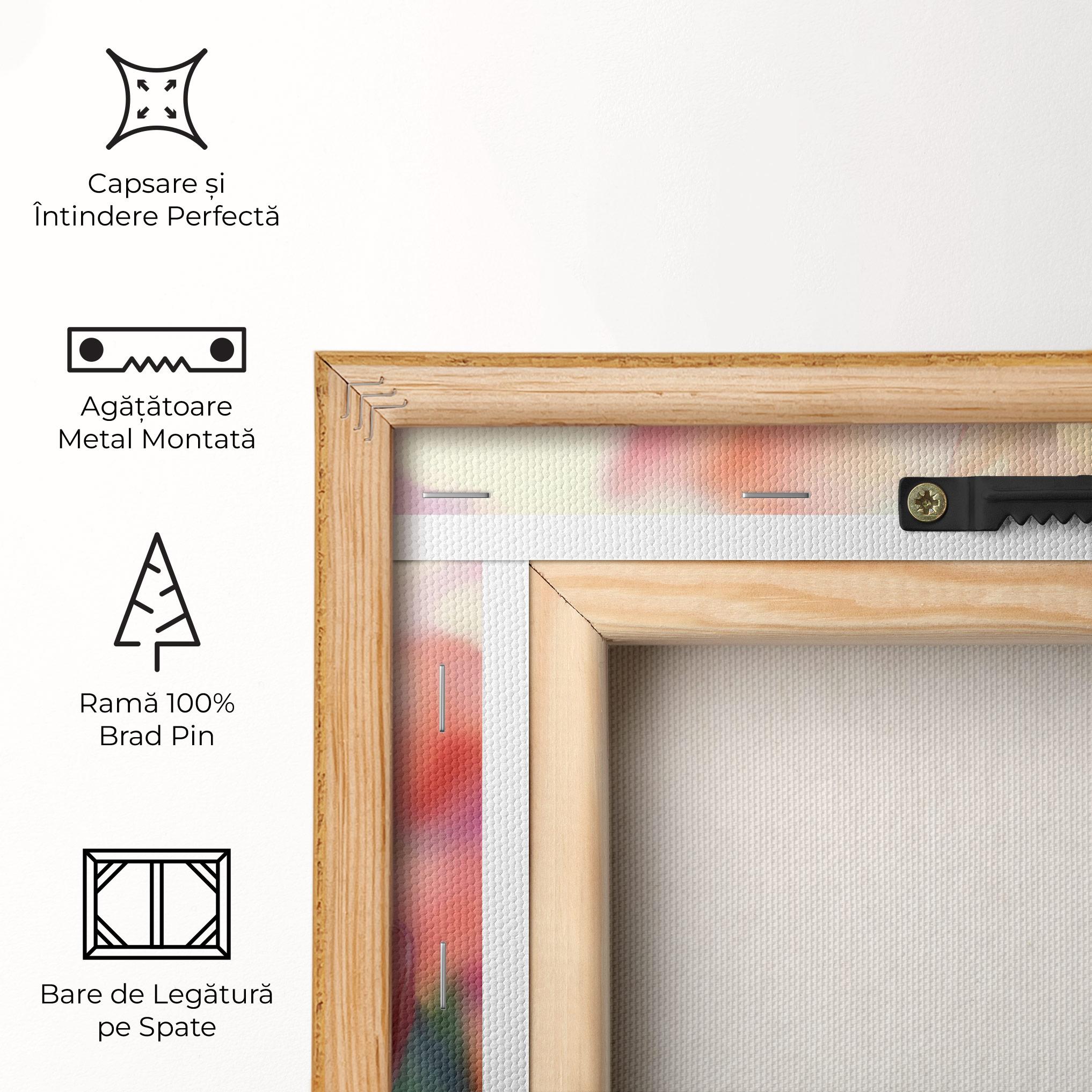 Tablou Canvas Dreamy Tulips mockup 5