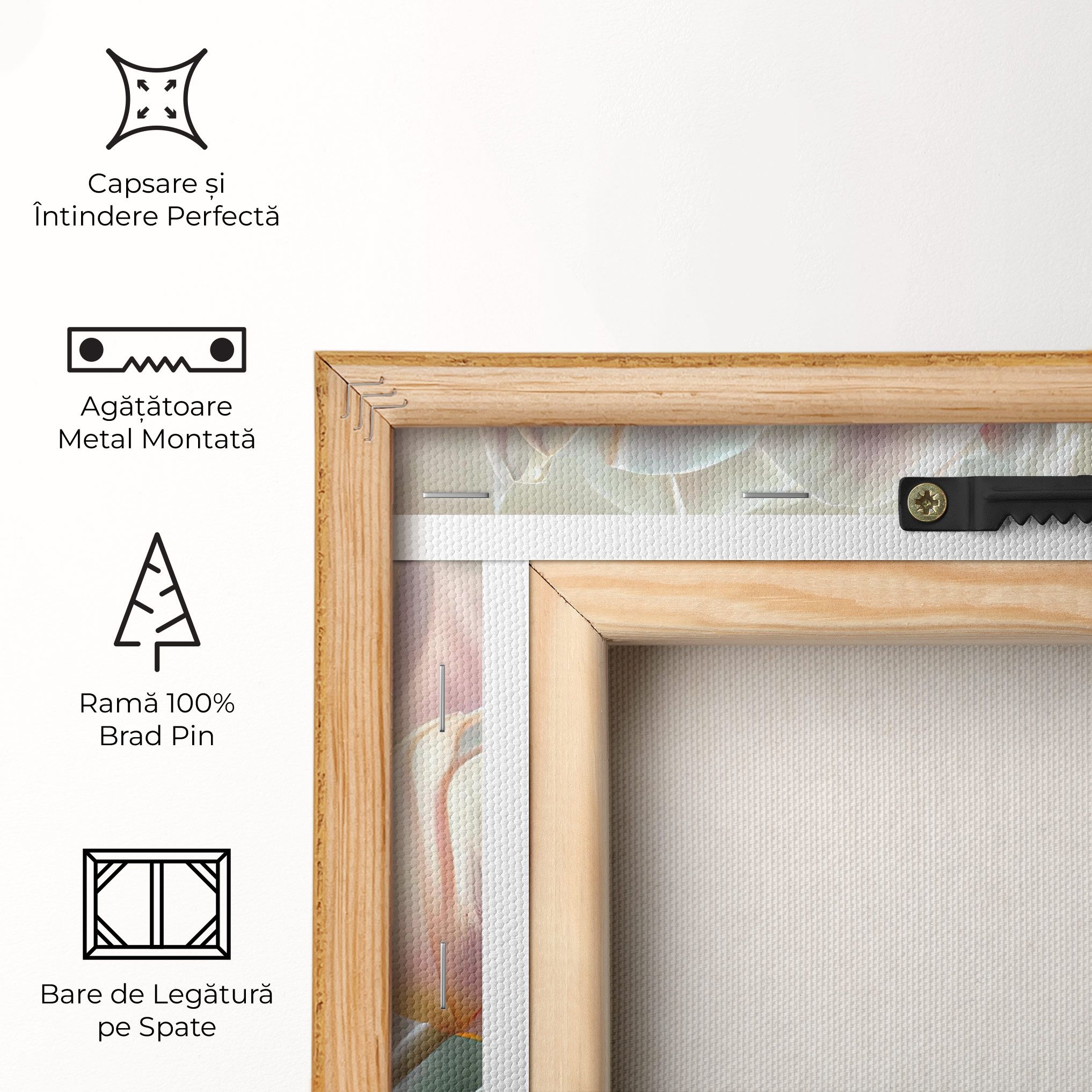 Dreamy White Tulips mockup 5