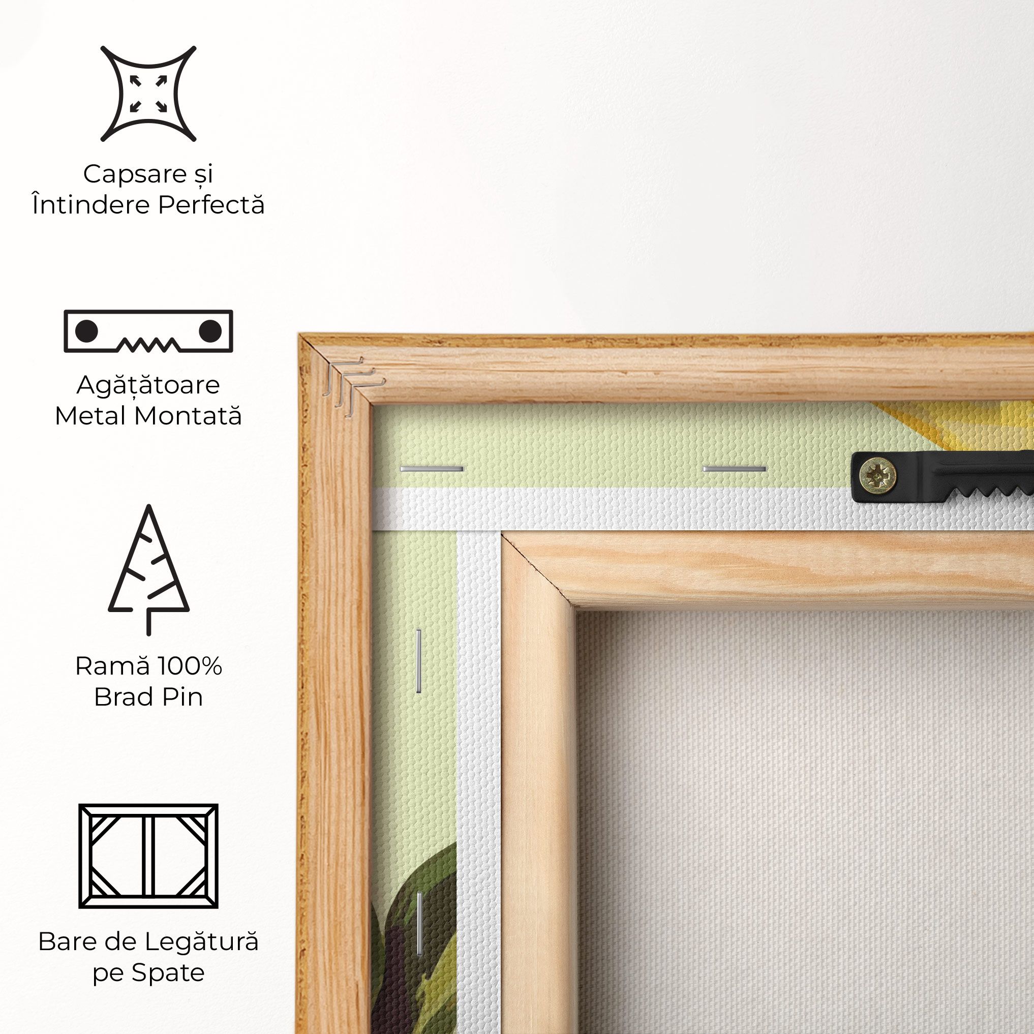 Yellow Shiny Tulip mockup 5