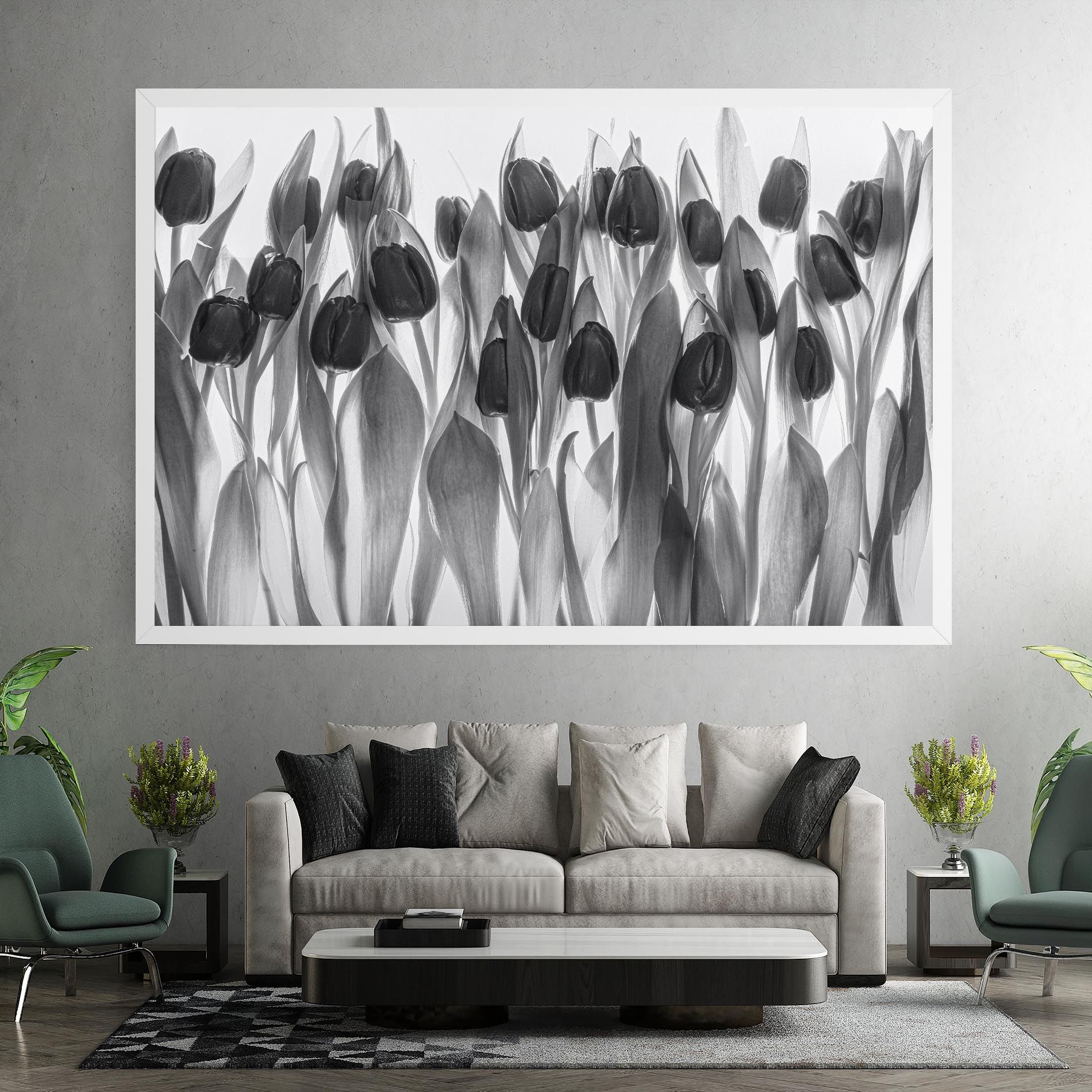 Grey Tulips mockup 7