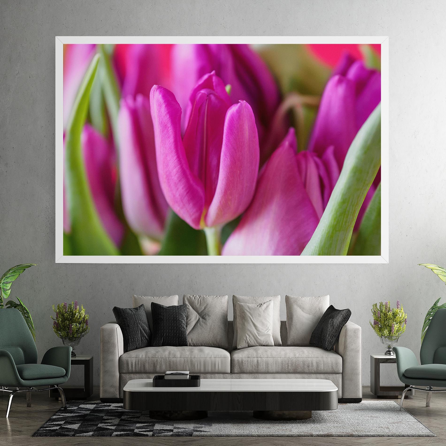 Purple Tulip Close Up mockup 7