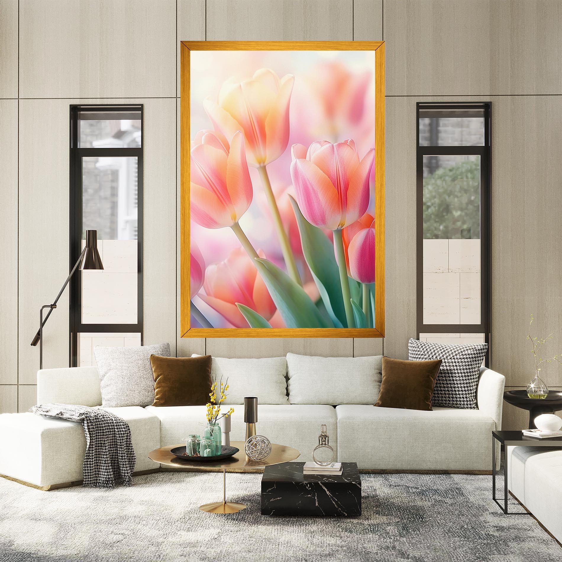 Dreamy Tulips mockup 2