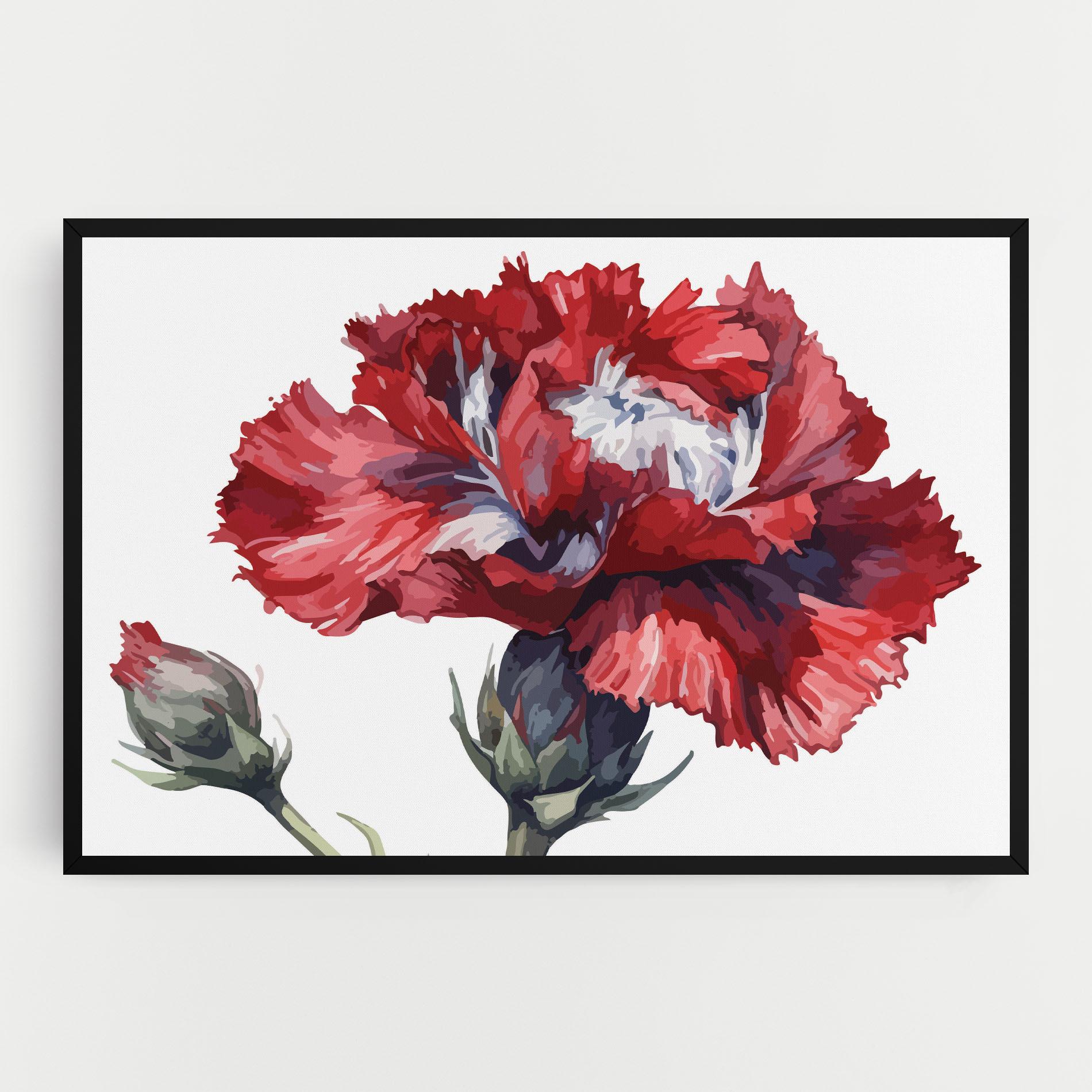 Tablou Canvas Pretty Poppy mockup 0