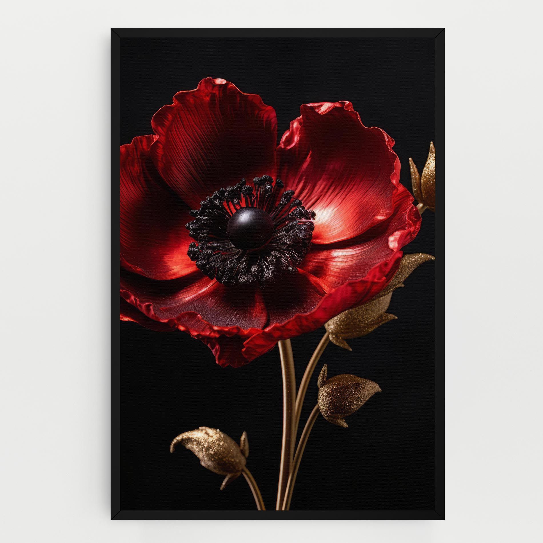Dark Red Poppy mockup 0