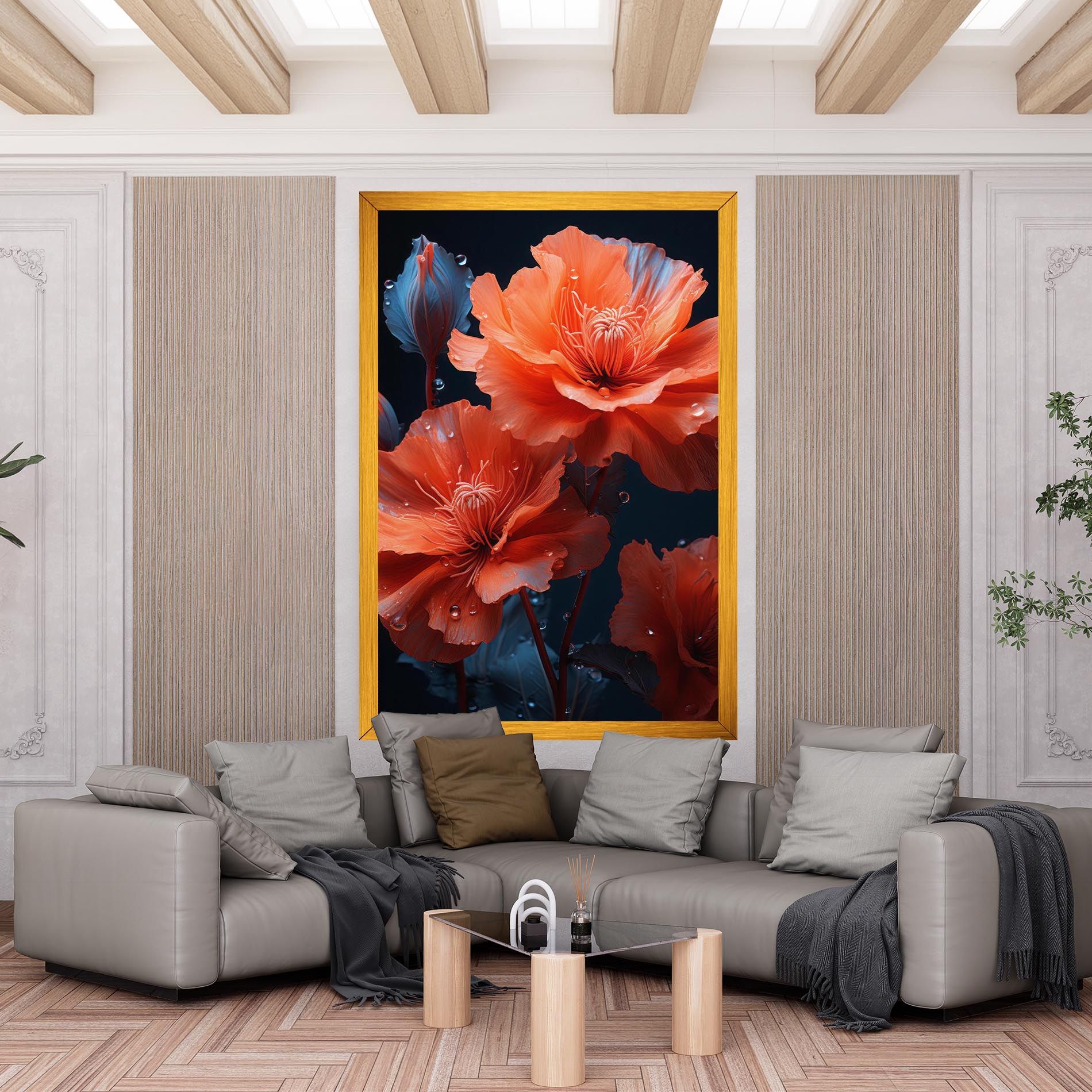 Orange Poppy mockup 6
