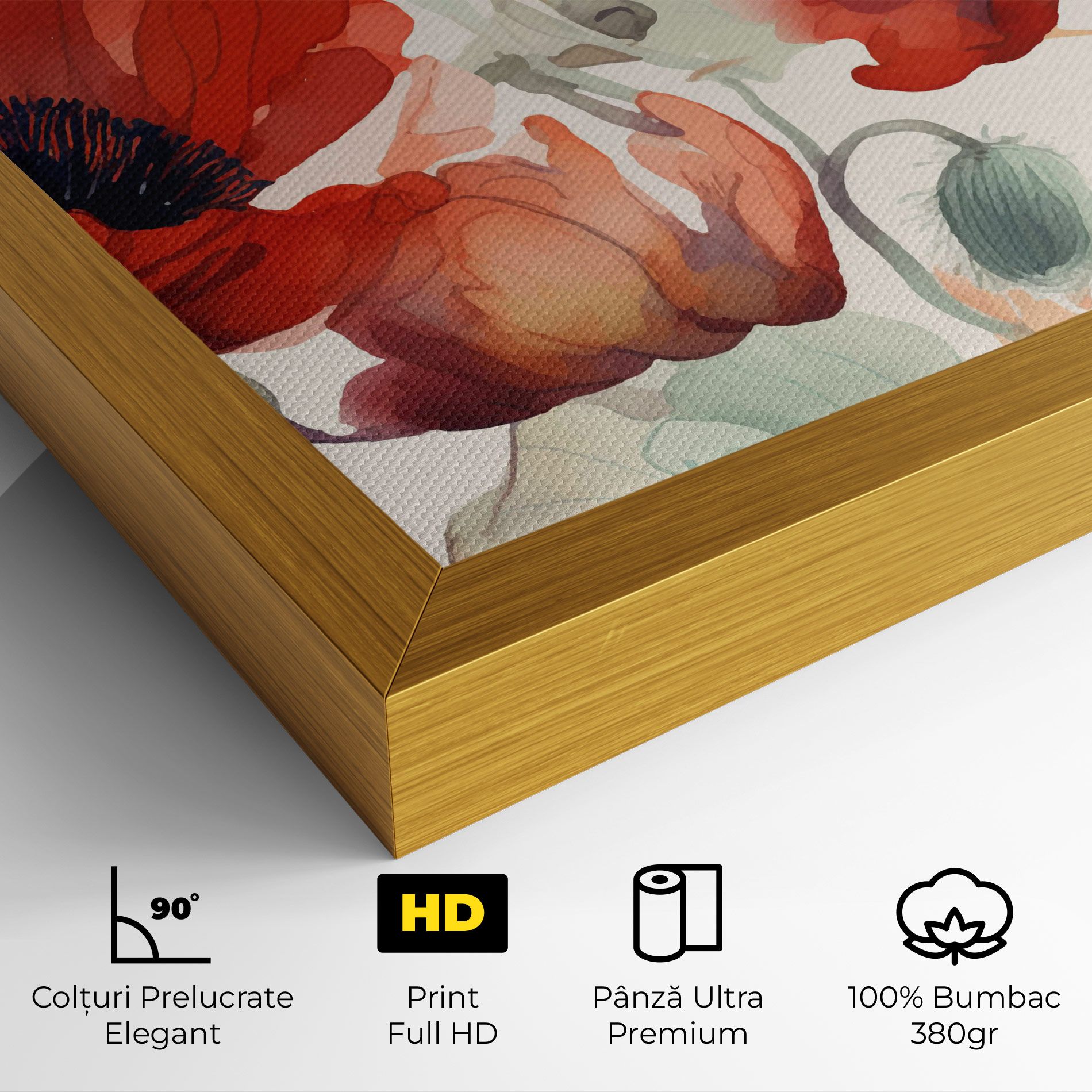 Poppy Red Cream mockup 4