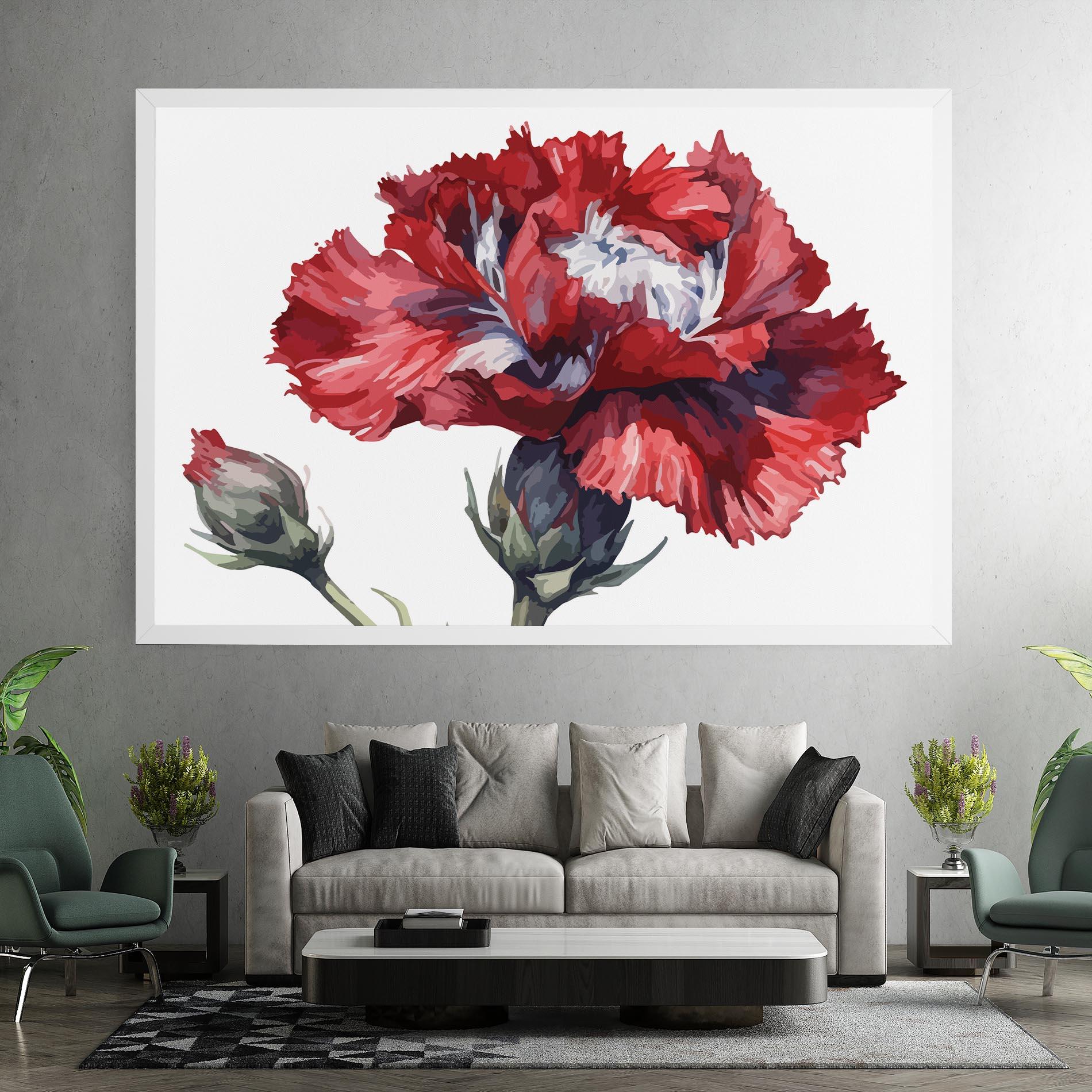 Tablou Canvas Pretty Poppy mockup 7