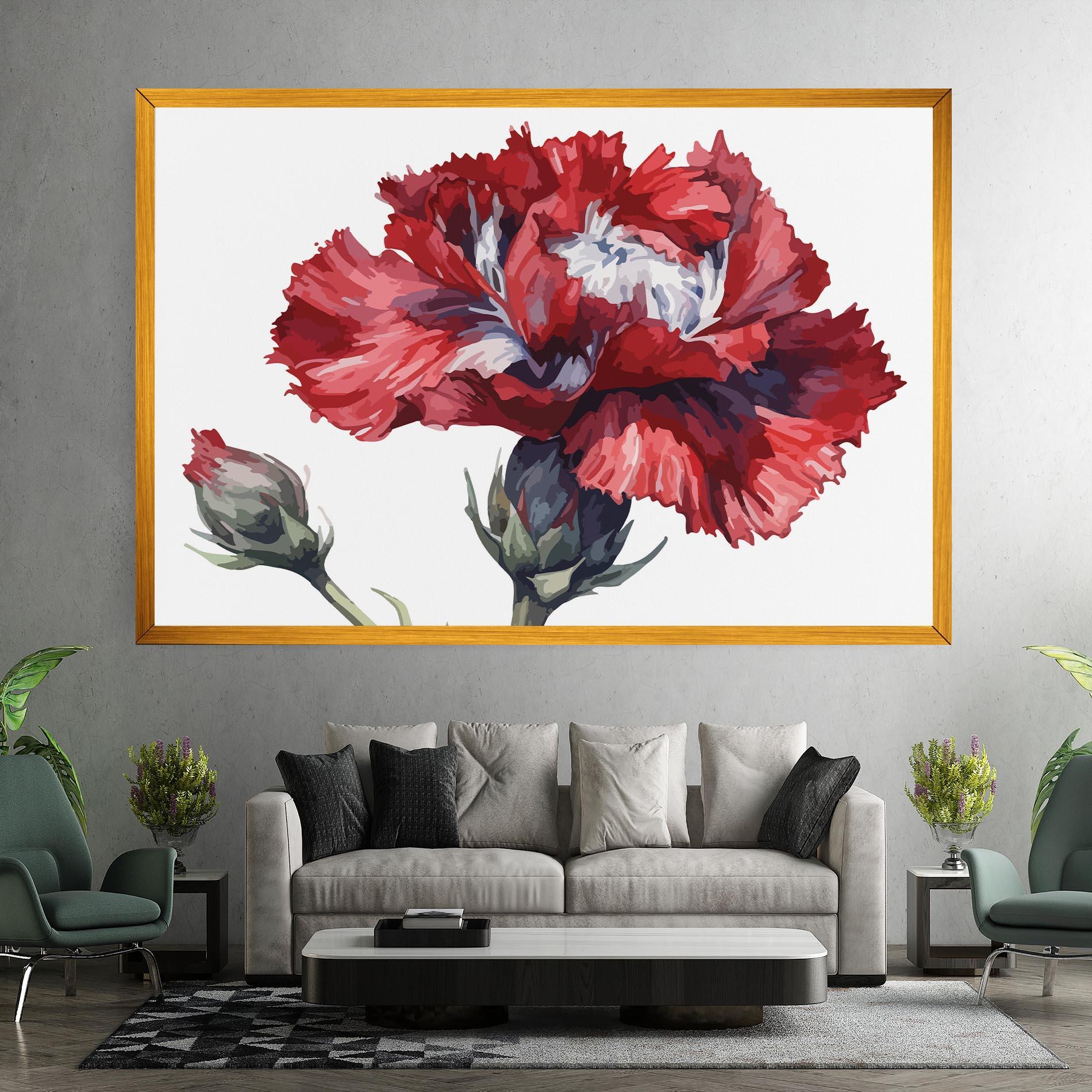 Tablou Canvas Pretty Poppy mockup 7