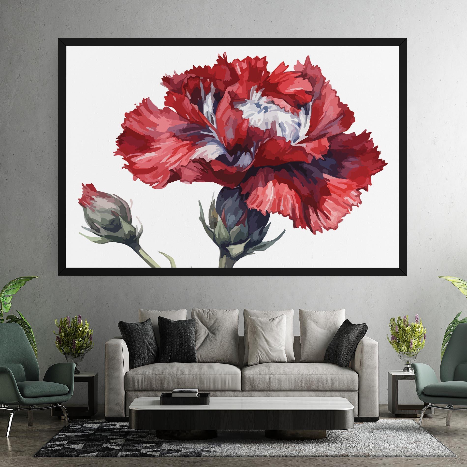 Tablou Canvas Pretty Poppy mockup 7