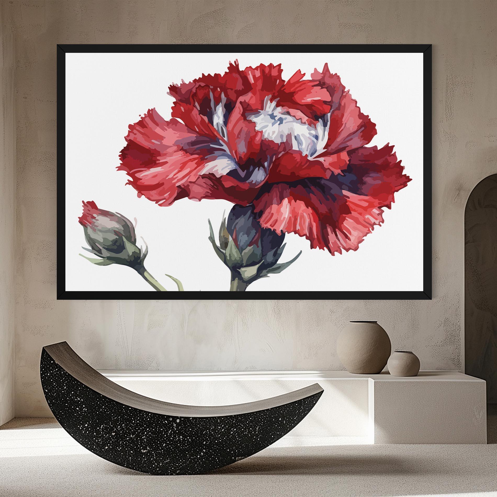 Tablou Canvas Pretty Poppy mockup 8