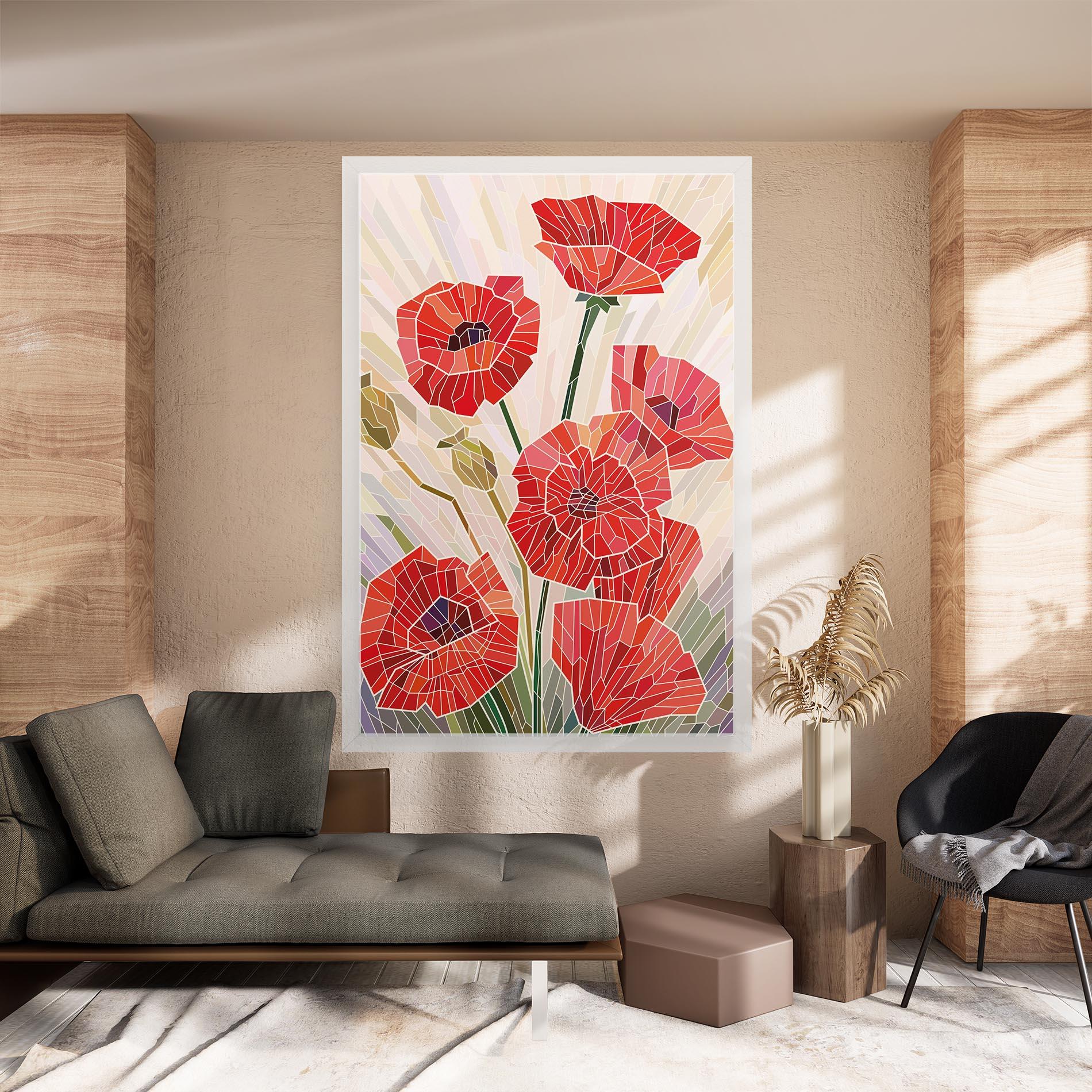 Tablou Canvas Poppy Glass mockup 8