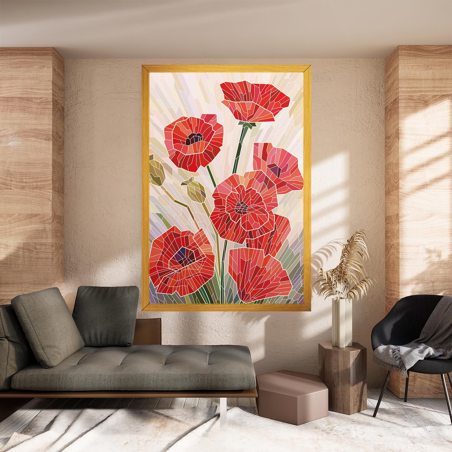 Tablou Canvas Poppy Glass mockup 8