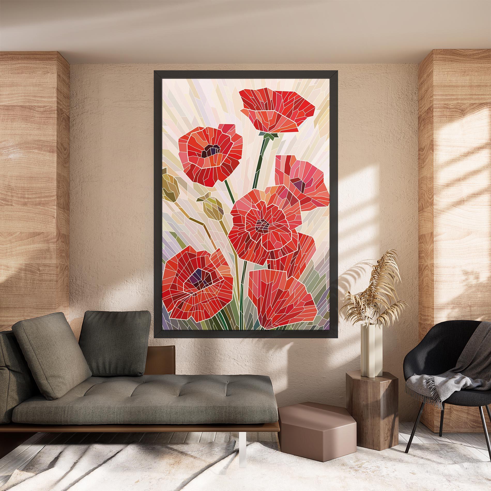 Tablou Canvas Poppy Glass mockup 8