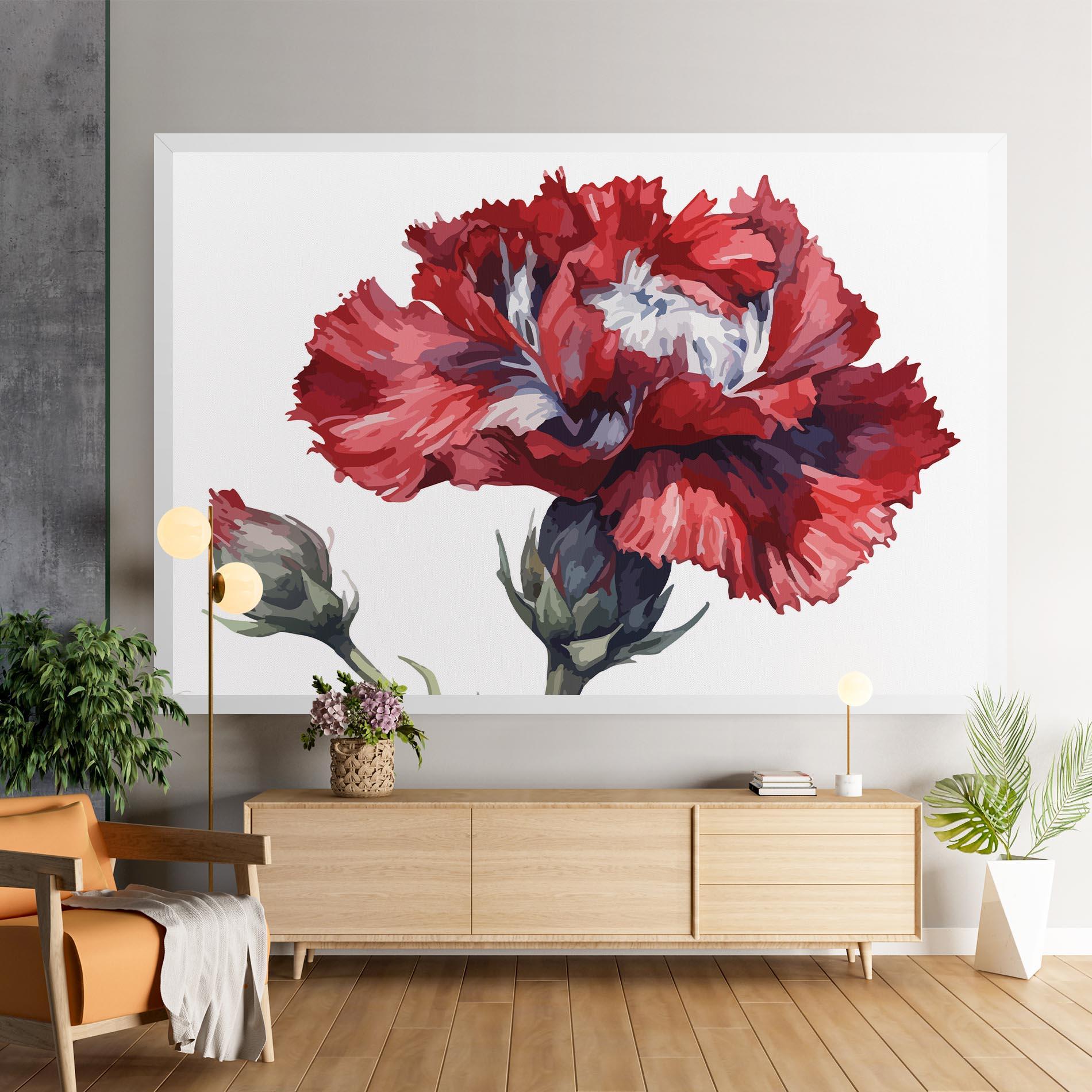 Tablou Canvas Pretty Poppy mockup 9