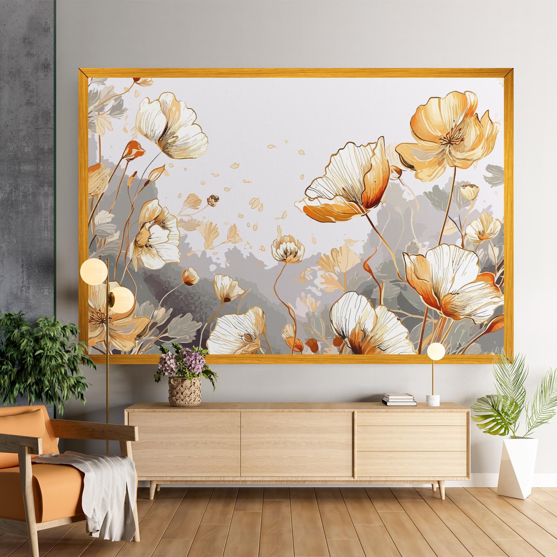 Gold Poppies mockup 9