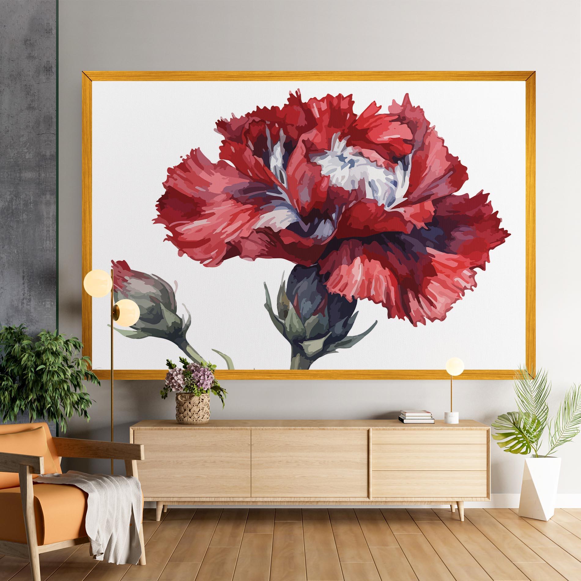 Tablou Canvas Pretty Poppy mockup 9
