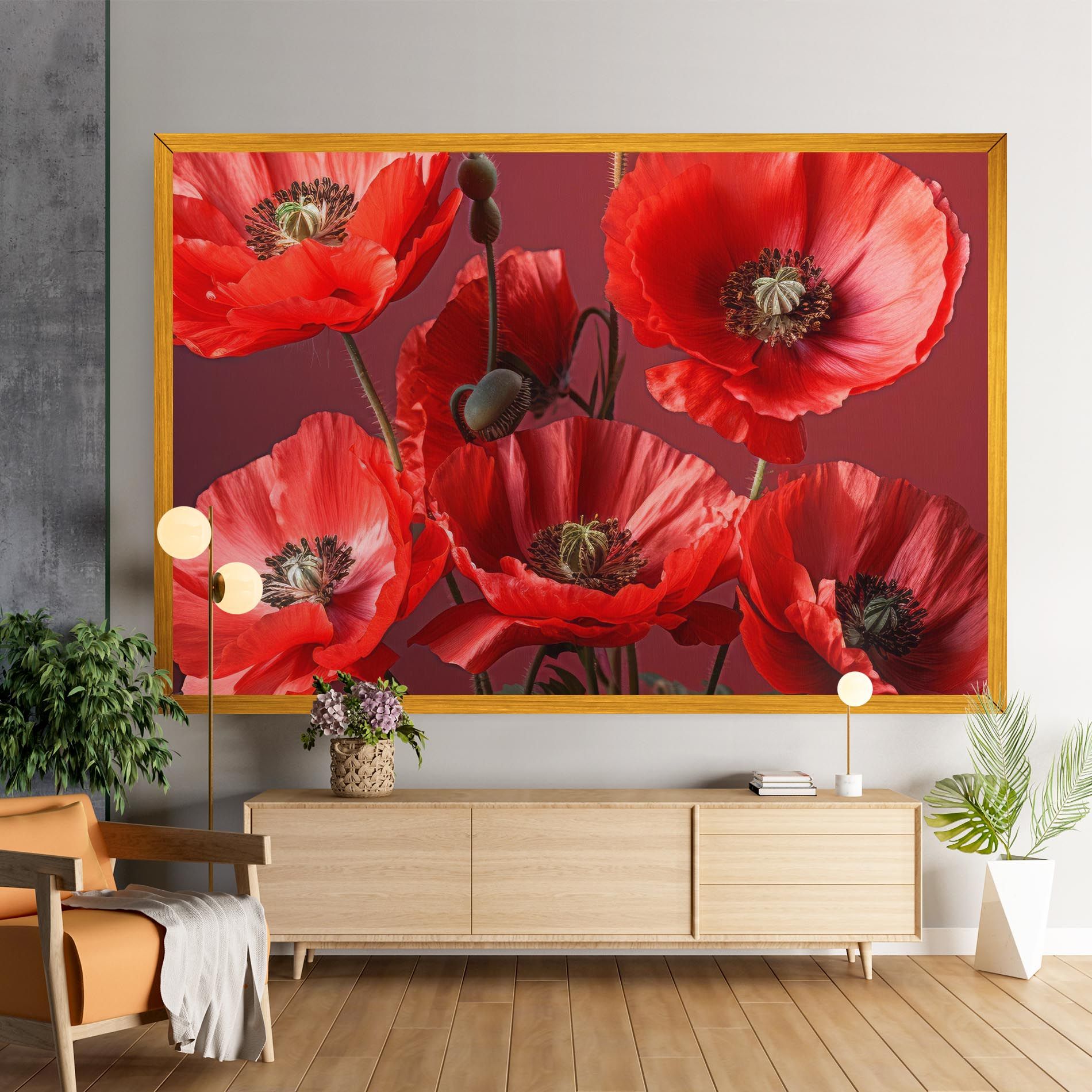 Red Poppies mockup 9