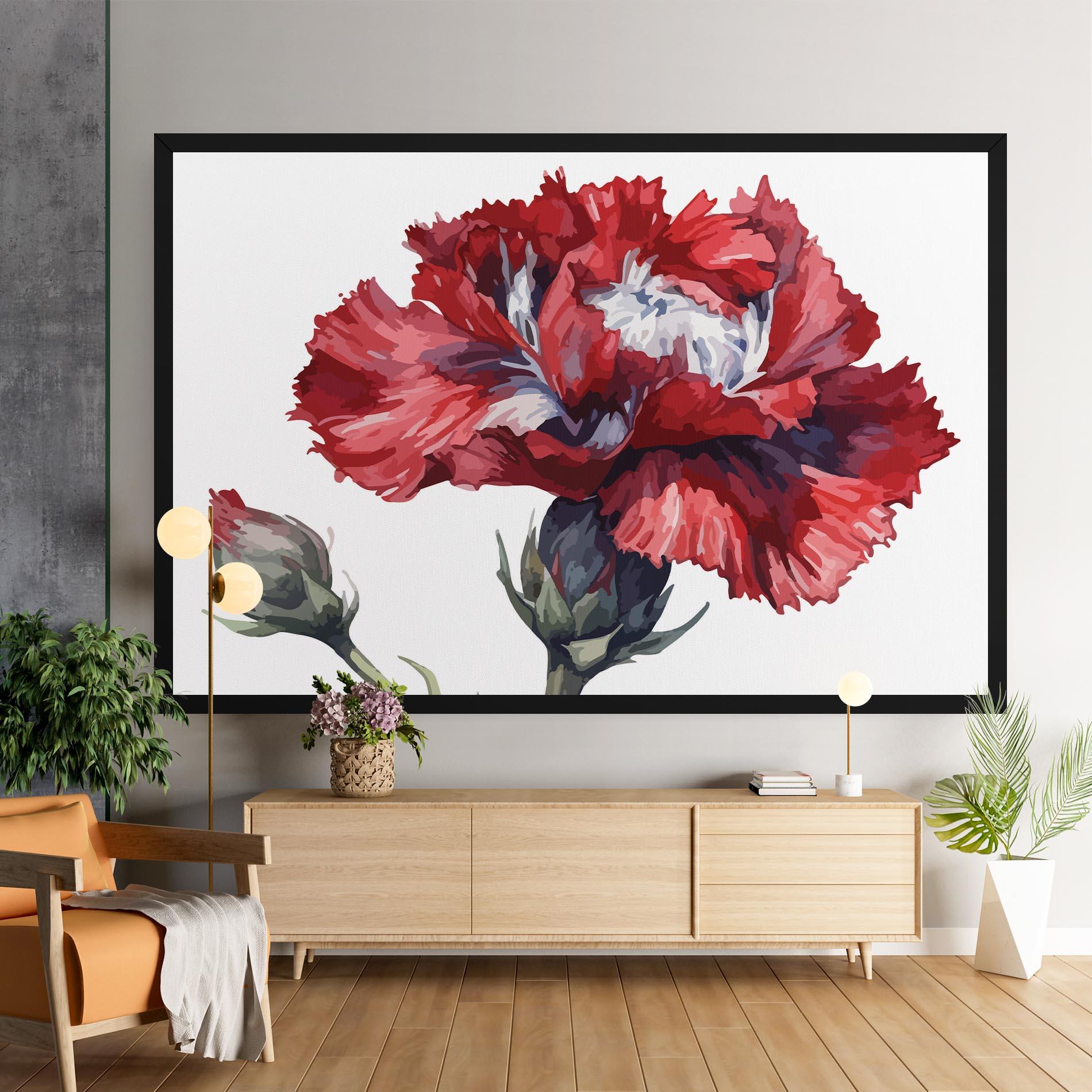 Tablou Canvas Pretty Poppy mockup 9