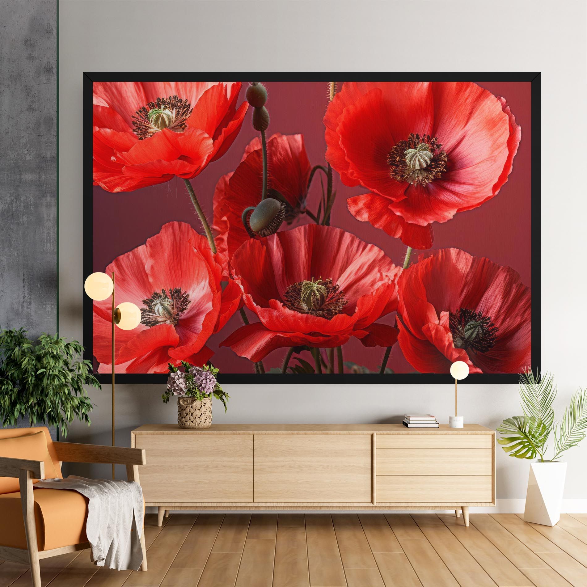 Red Poppies mockup 9