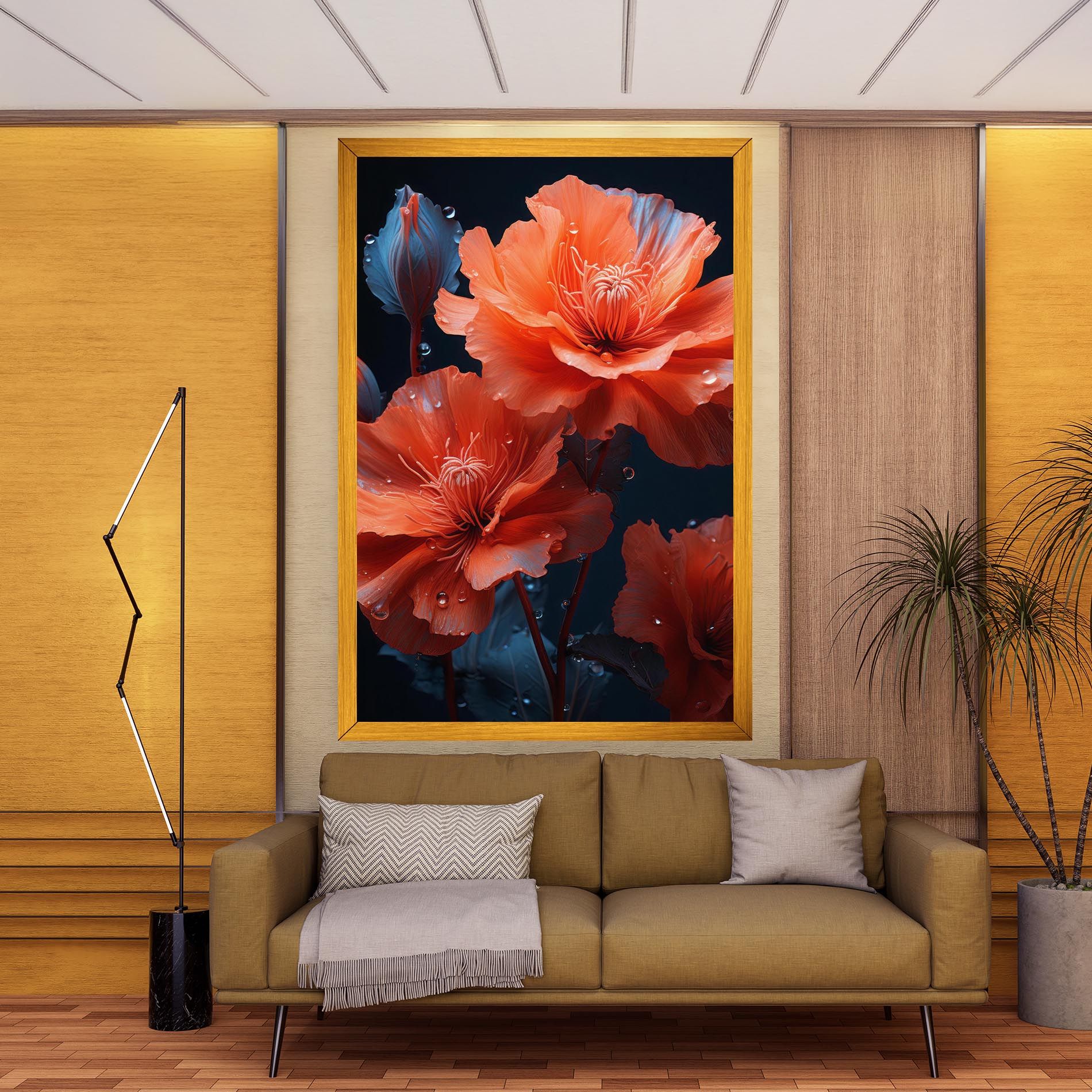 Orange Poppy mockup 9
