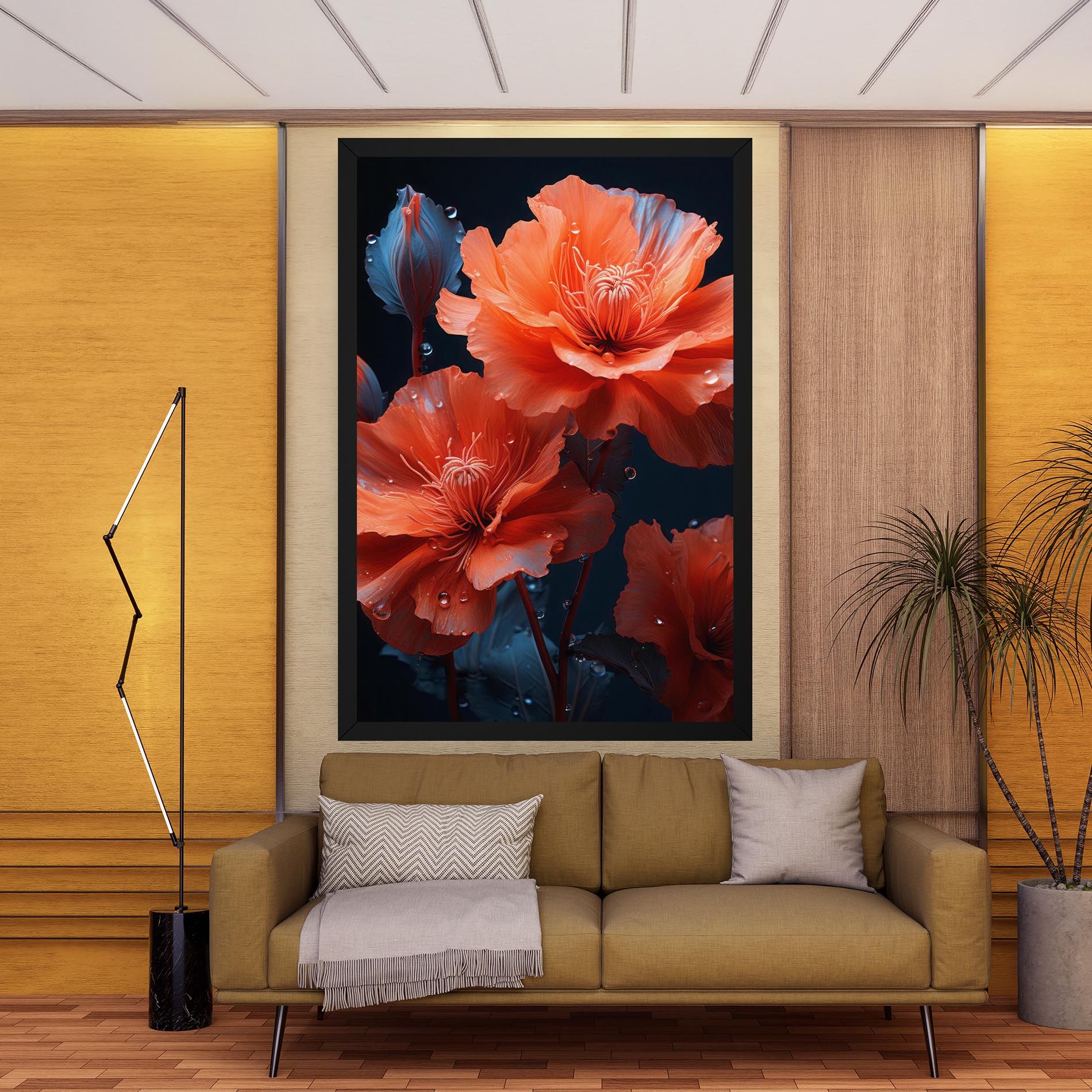 Orange Poppy mockup 9