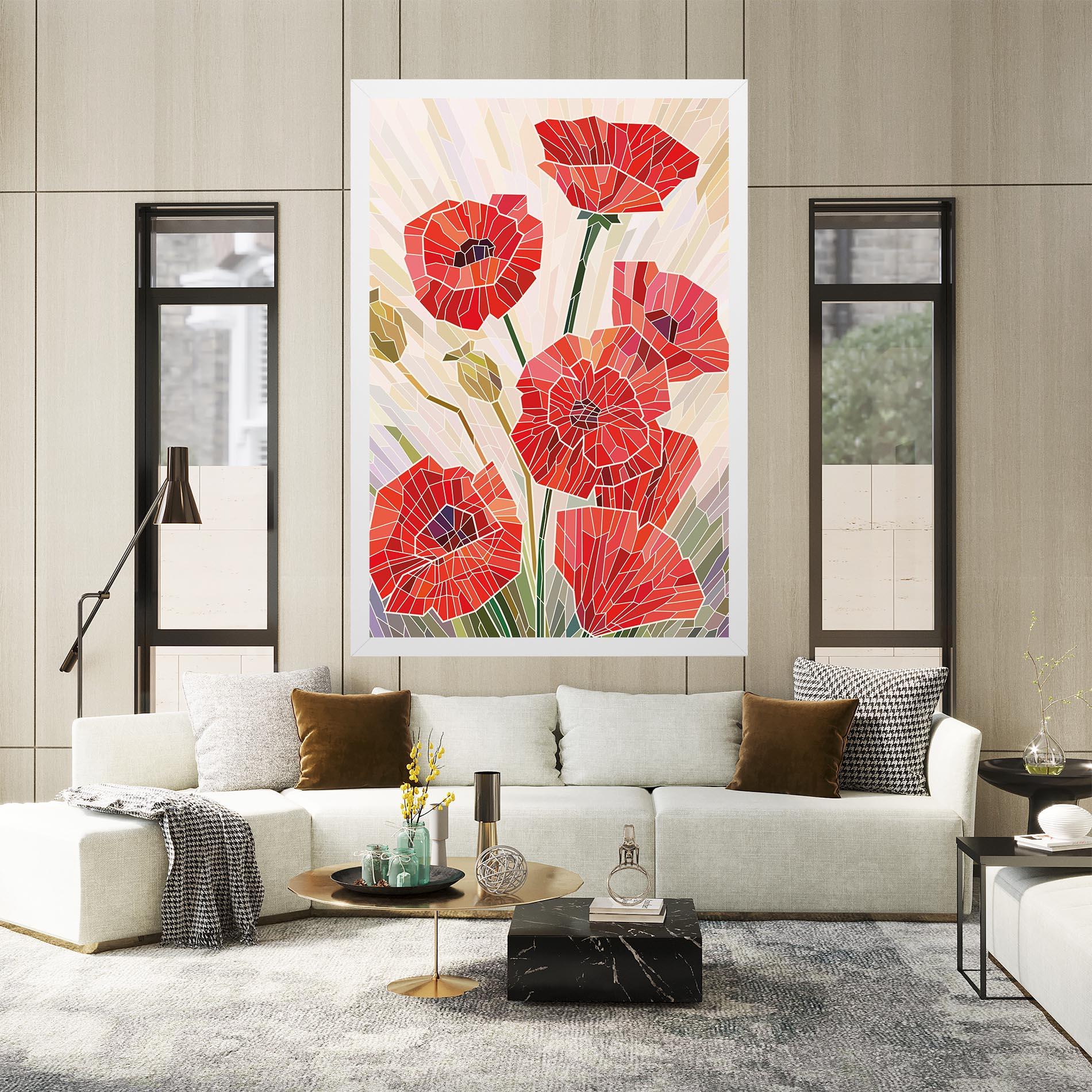 Tablou Canvas Poppy Glass mockup 2