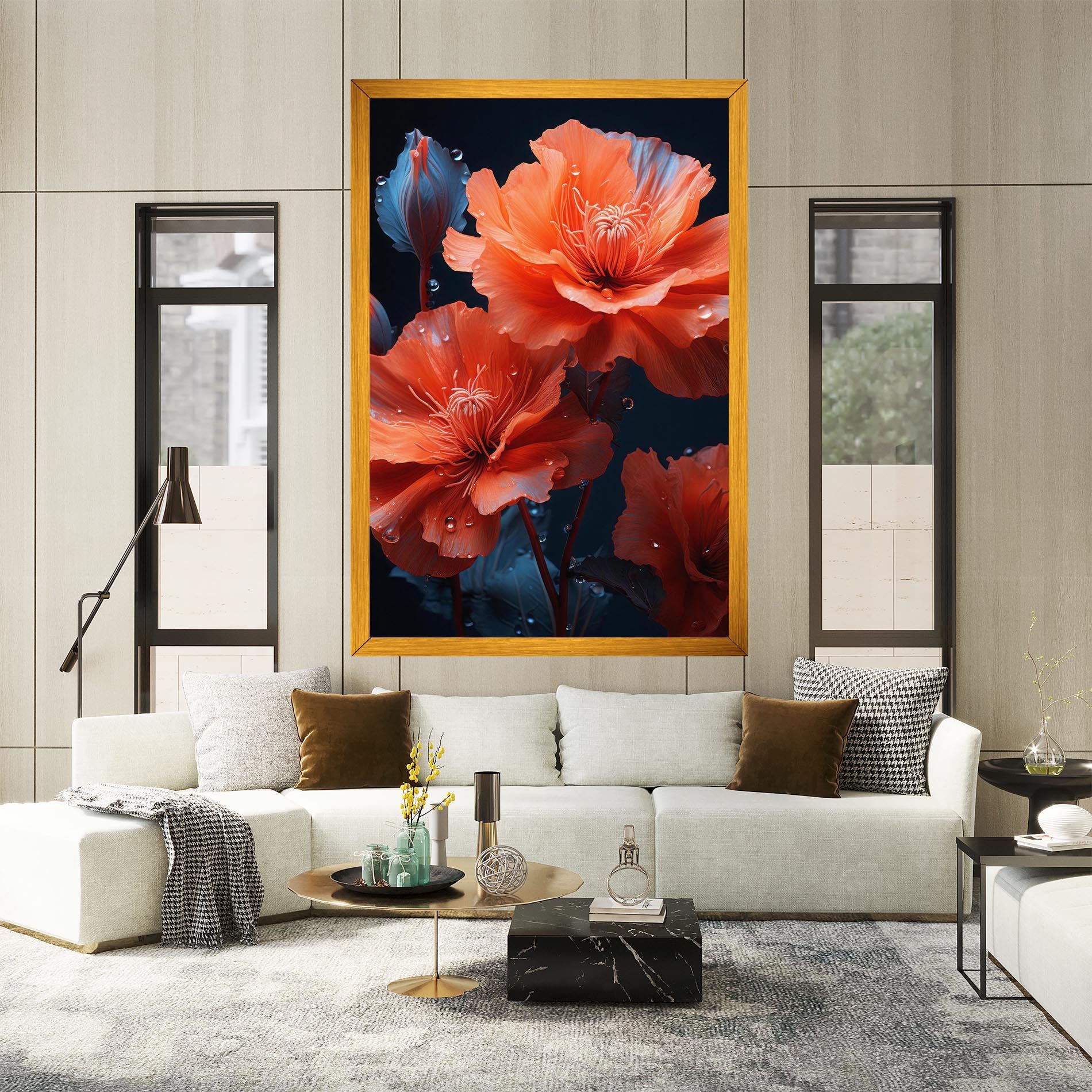 Orange Poppy mockup 2
