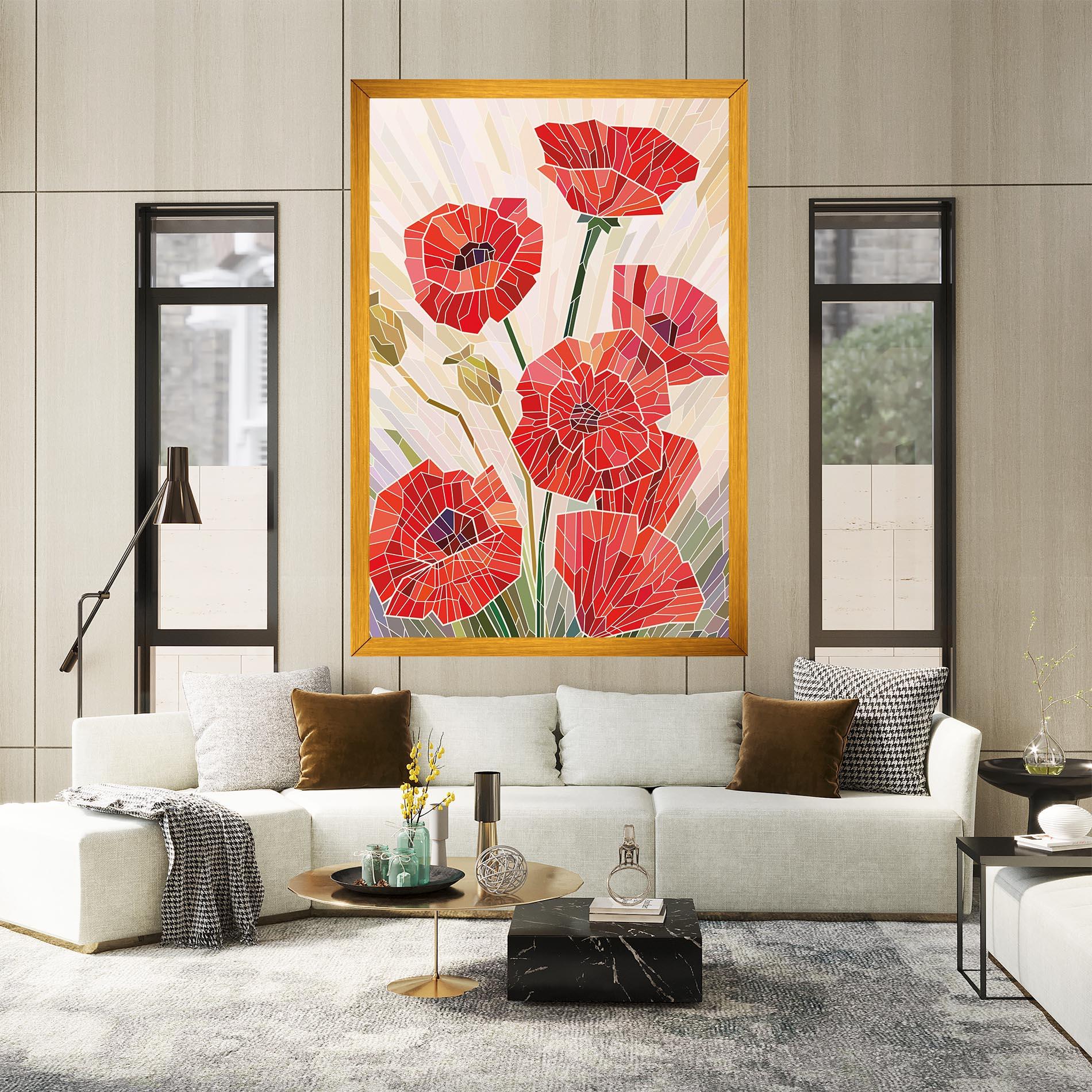 Tablou Canvas Poppy Glass mockup 2